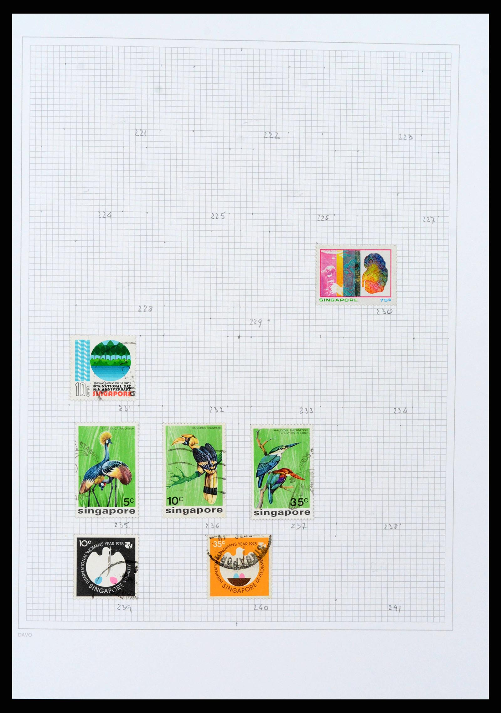 38158 0047 - Postzegelverzameling 38158 Hongkong 1862-1997.