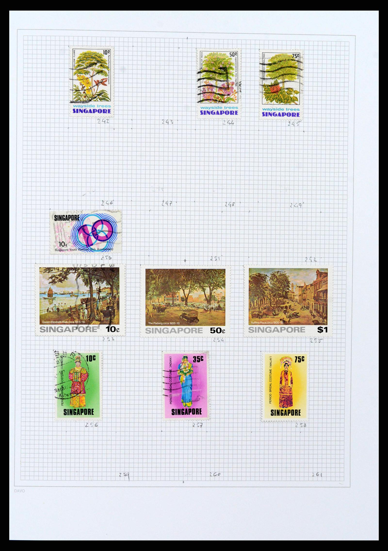 38158 0048 - Postzegelverzameling 38158 Hongkong 1862-1997.