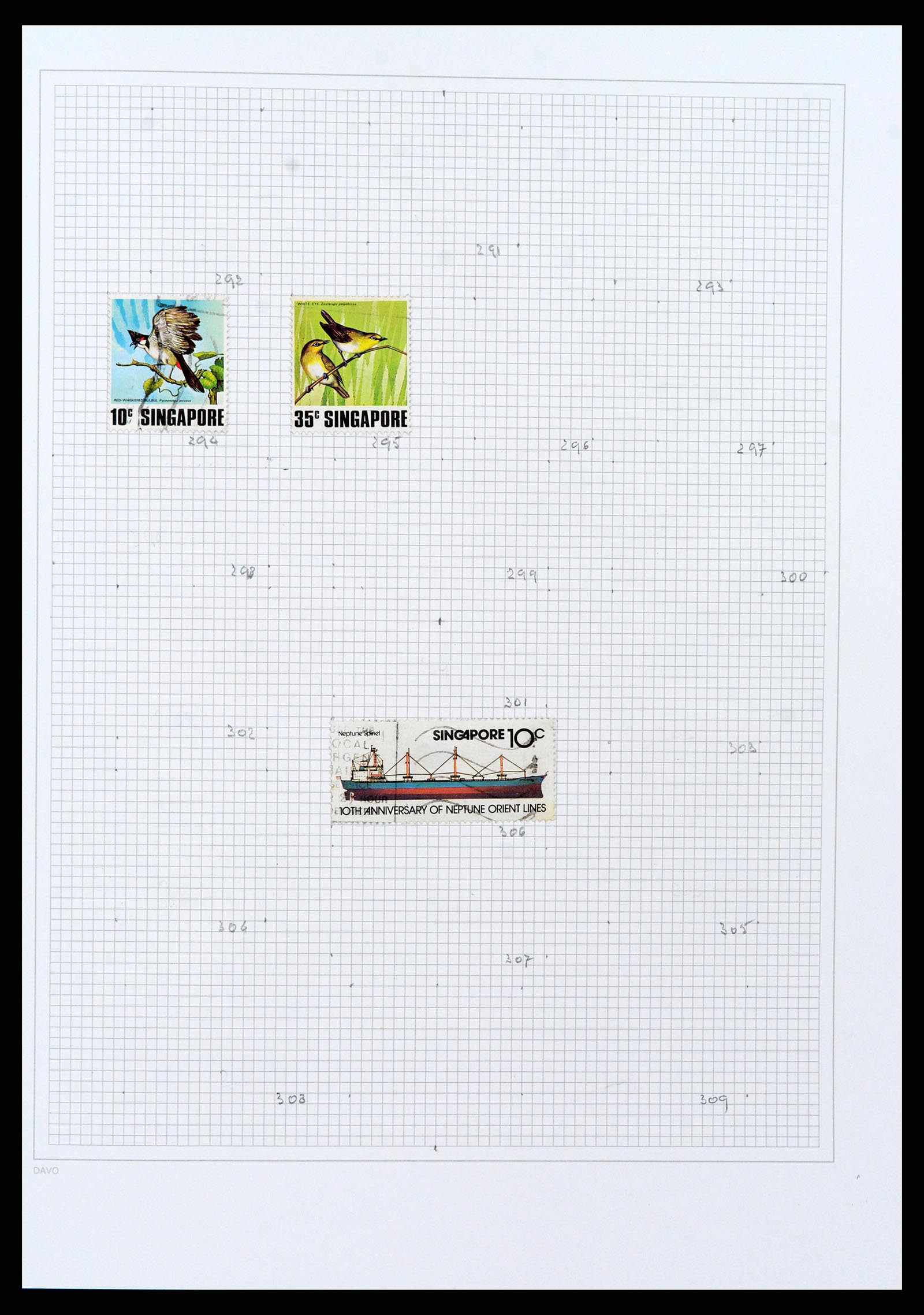 38158 0050 - Postzegelverzameling 38158 Hongkong 1862-1997.