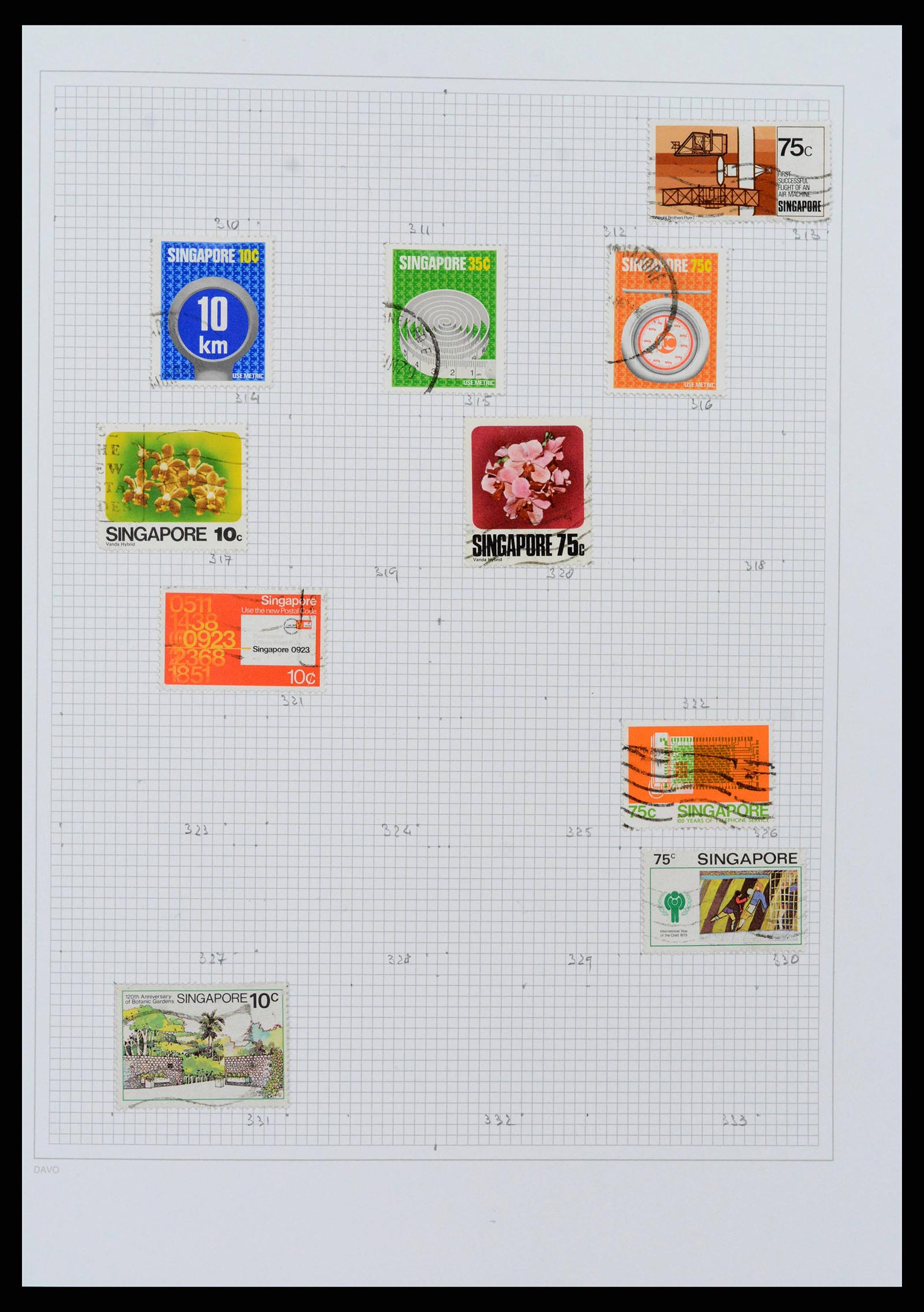 38158 0051 - Postzegelverzameling 38158 Hongkong 1862-1997.