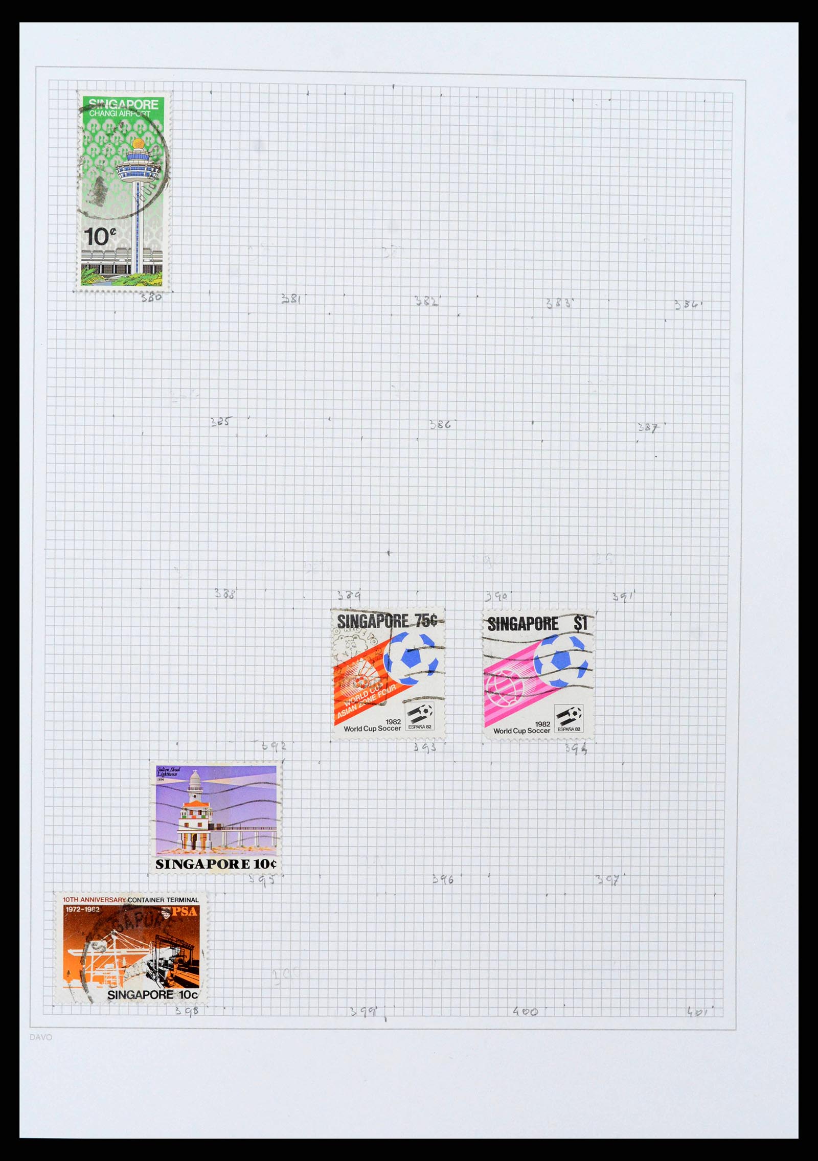 38158 0054 - Postzegelverzameling 38158 Hongkong 1862-1997.