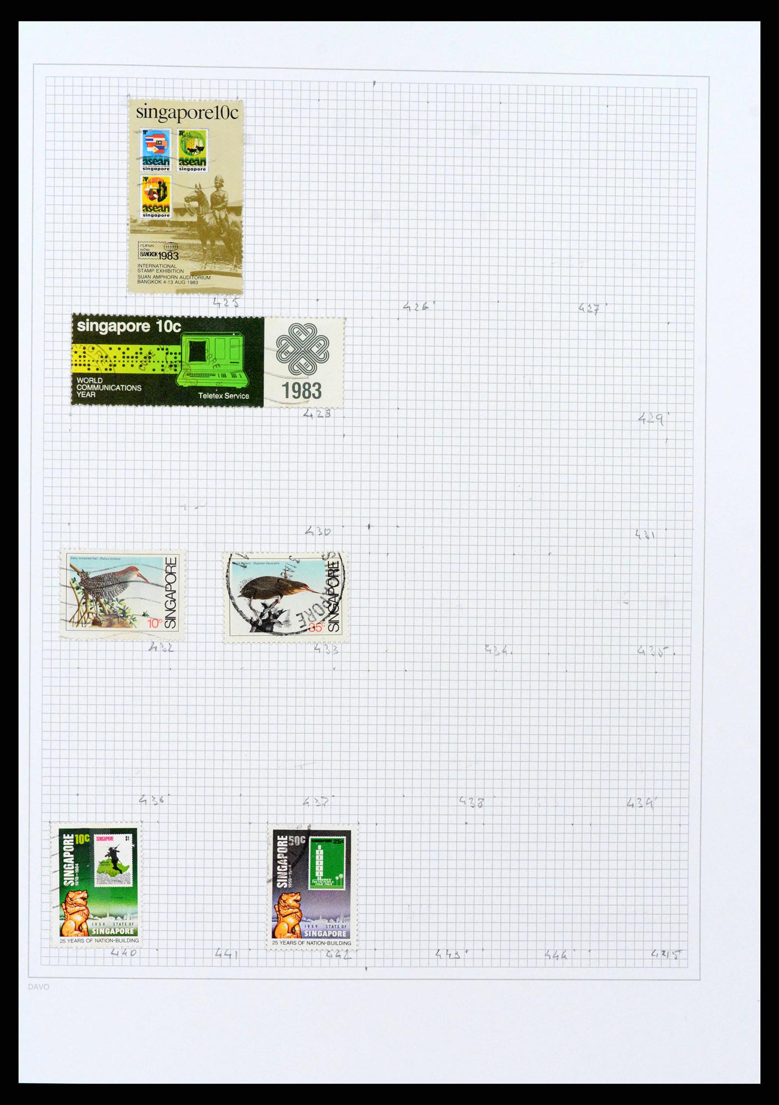 38158 0056 - Postzegelverzameling 38158 Hongkong 1862-1997.