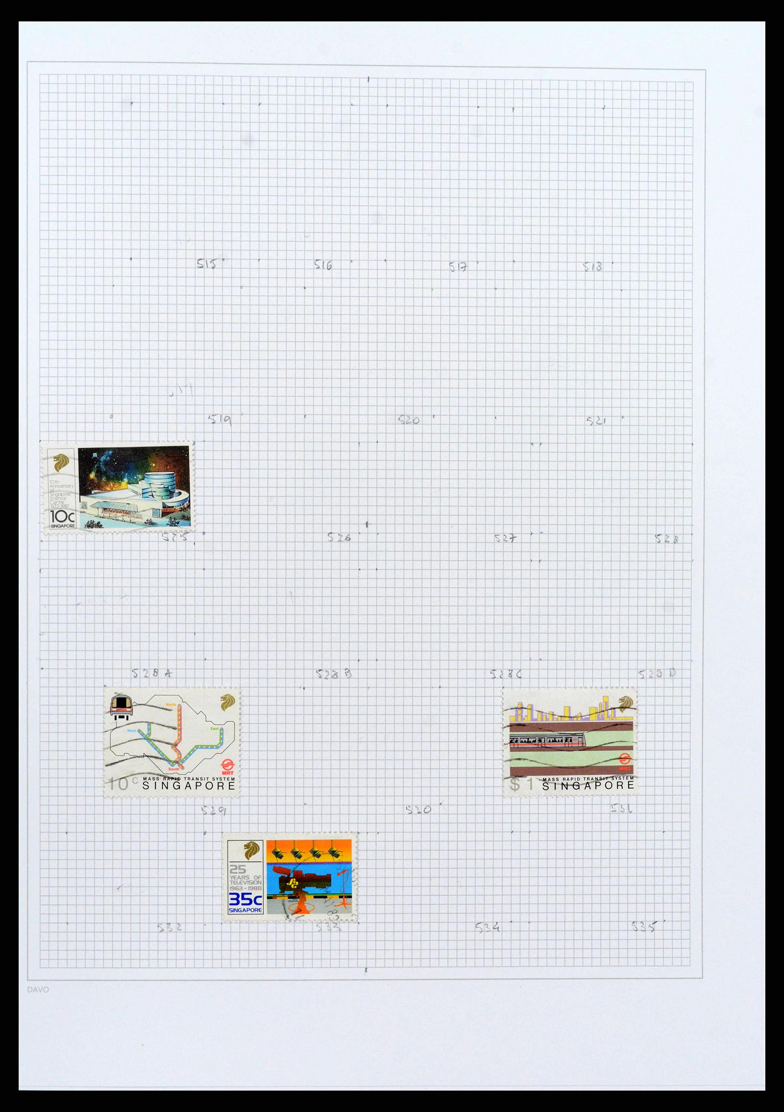 38158 0060 - Postzegelverzameling 38158 Hongkong 1862-1997.