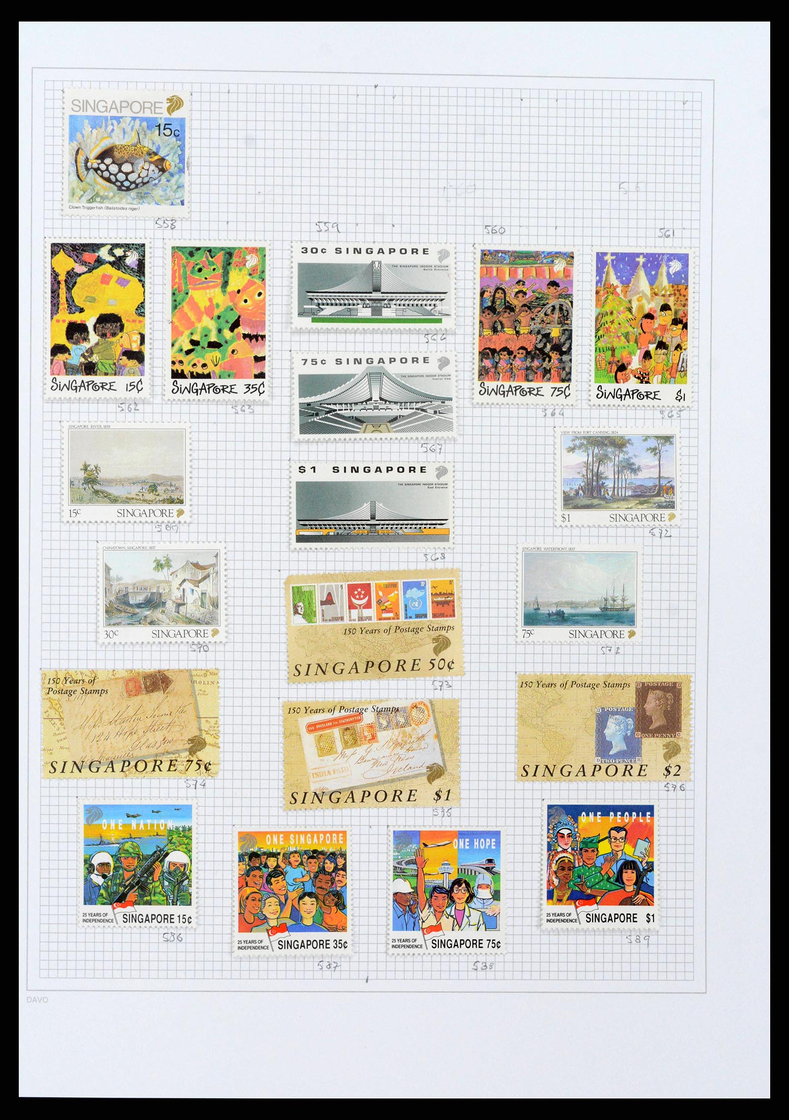 38158 0062 - Stamp collection 38158 Hong Kong 1862-1997.