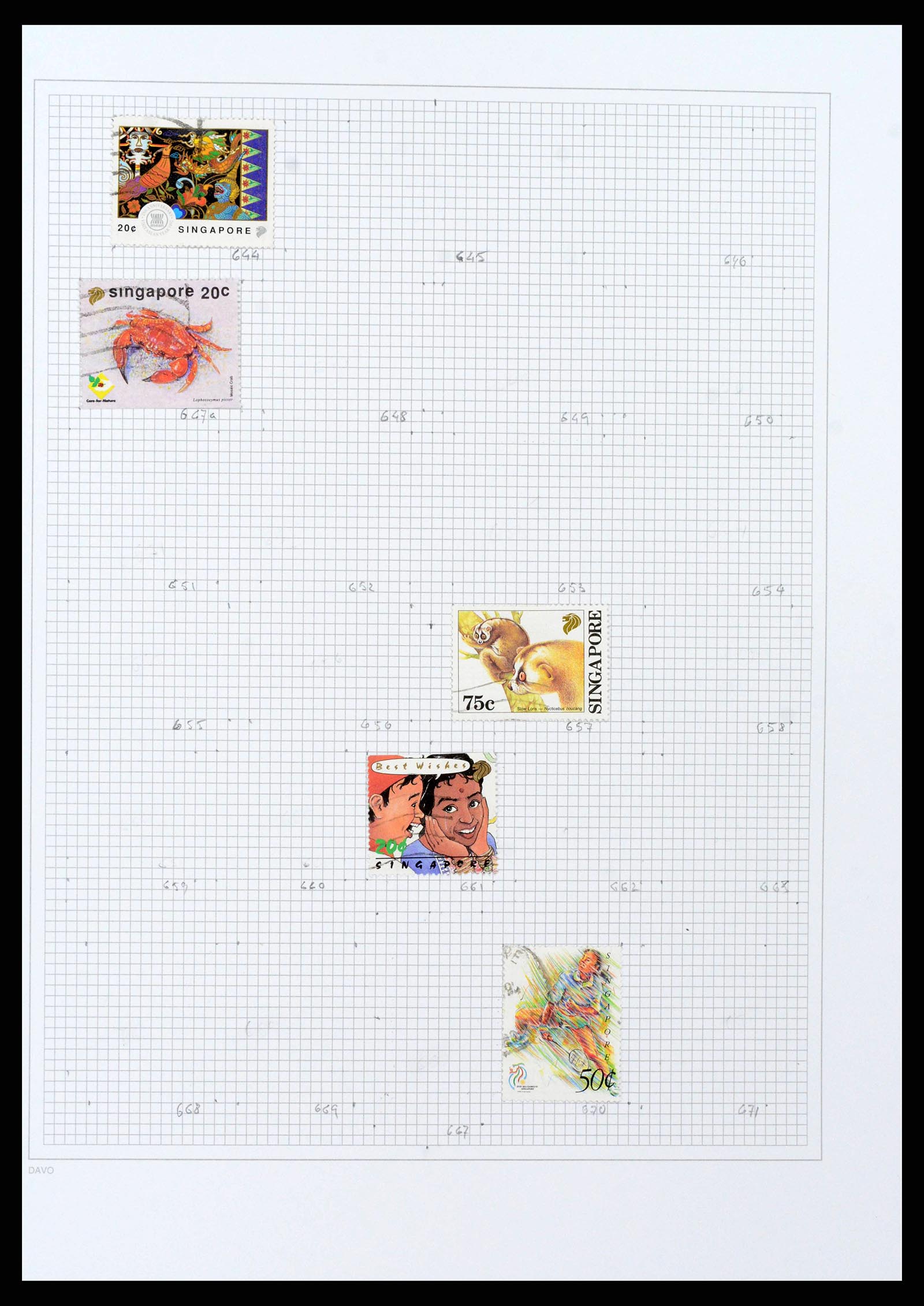 38158 0066 - Stamp collection 38158 Hong Kong 1862-1997.