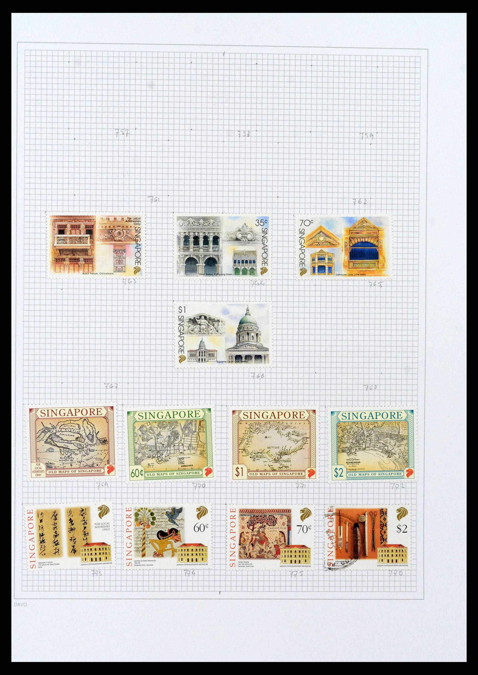 38158 0071 - Stamp collection 38158 Hong Kong 1862-1997.