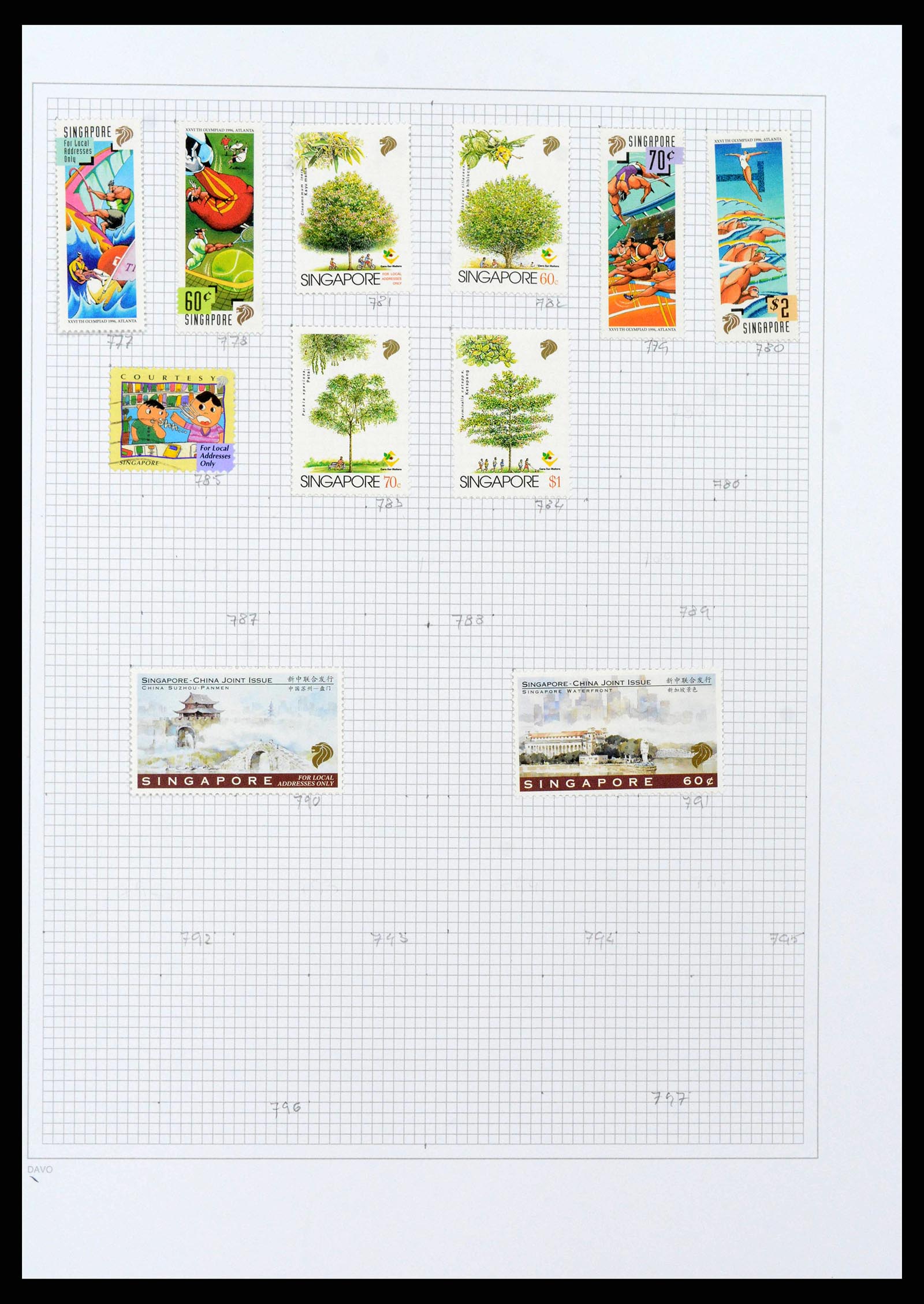 38158 0072 - Stamp collection 38158 Hong Kong 1862-1997.