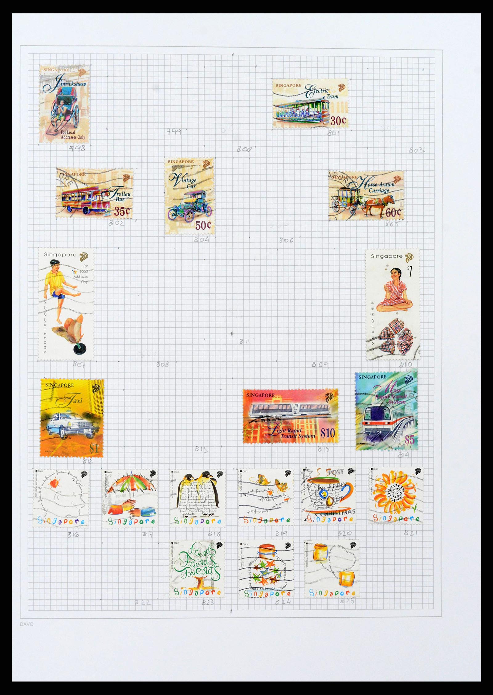 38158 0073 - Stamp collection 38158 Hong Kong 1862-1997.