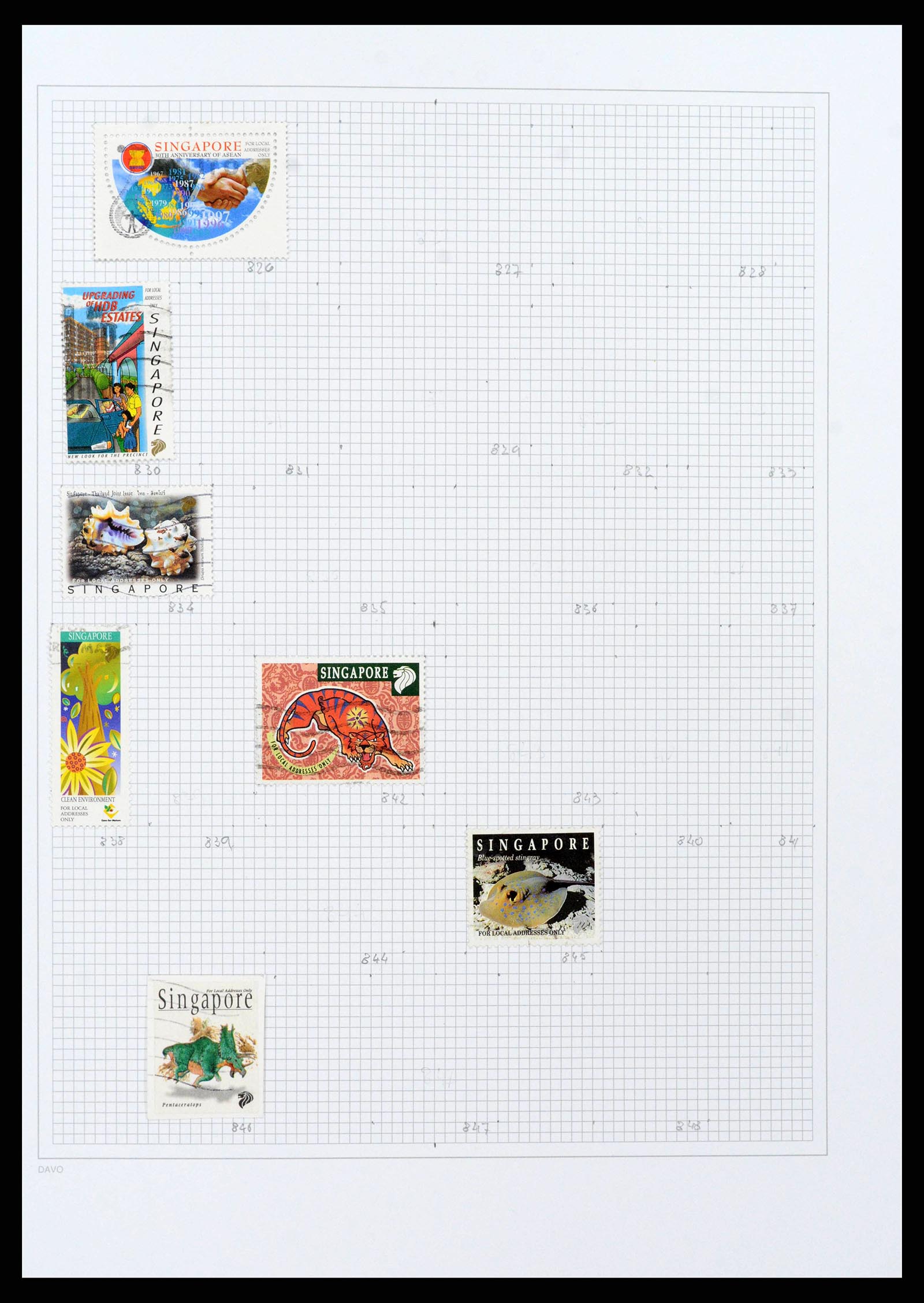 38158 0074 - Stamp collection 38158 Hong Kong 1862-1997.