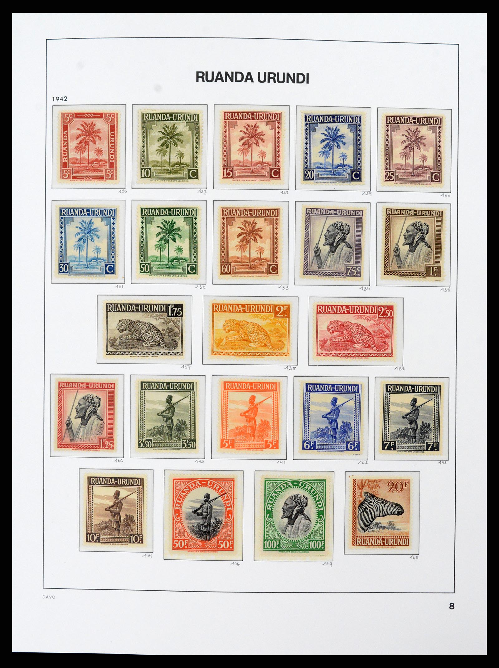 38159 0040 - Postzegelverzameling 38159 Belgisch Congo 1886-1964.