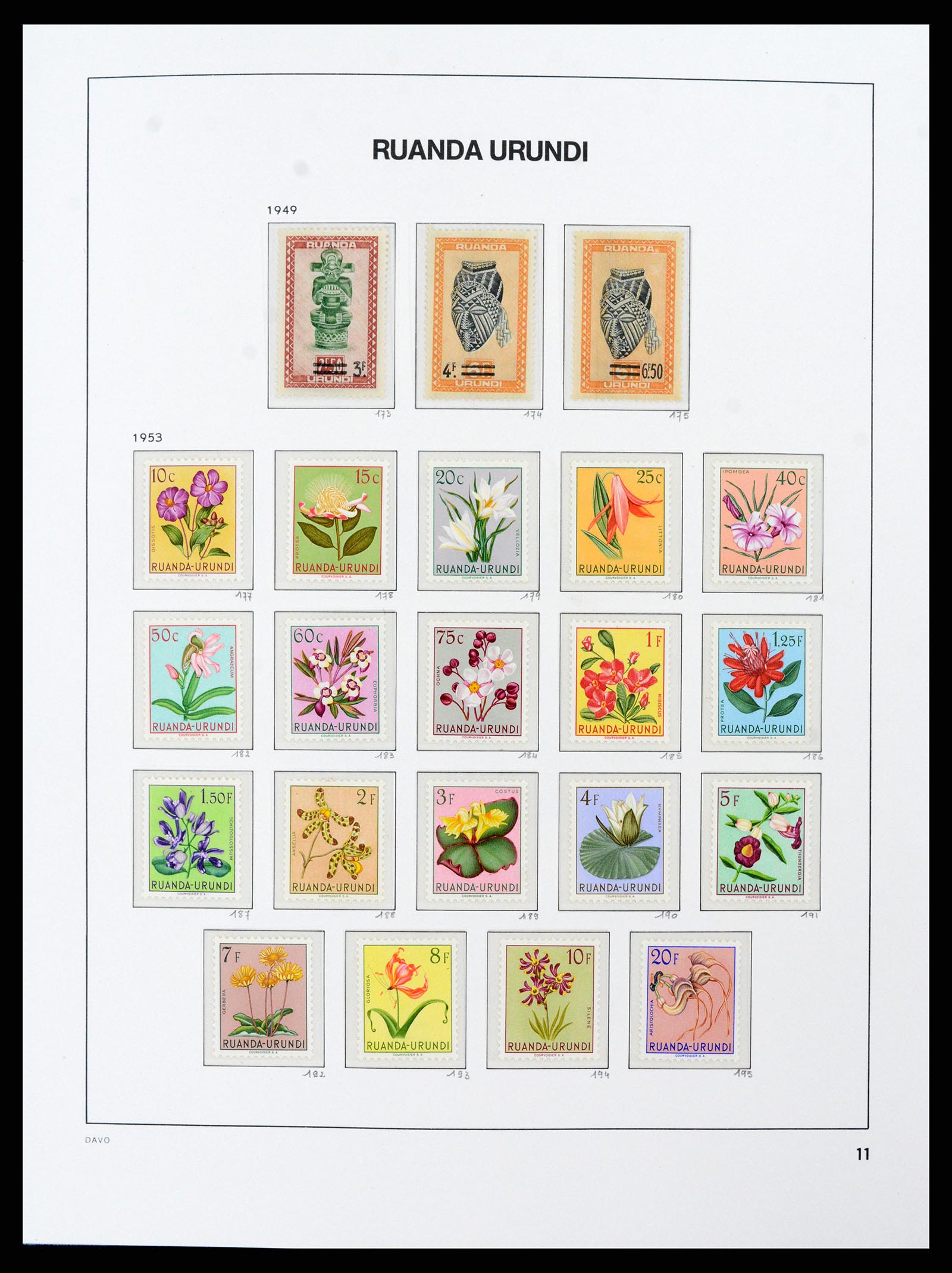 38159 0044 - Postzegelverzameling 38159 Belgisch Congo 1886-1964.
