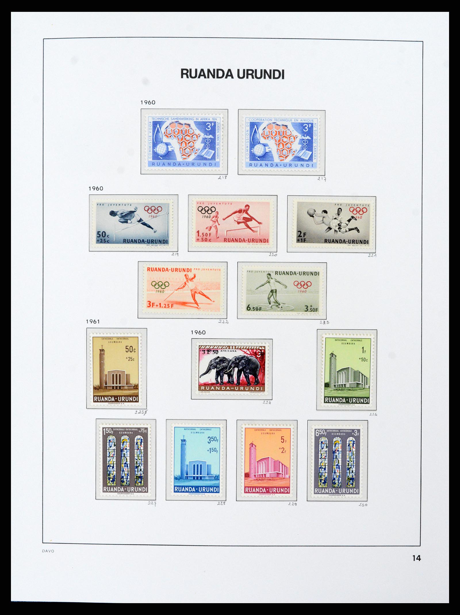 38159 0047 - Stamp collection 38159 Belgian Congo 1886-1964.