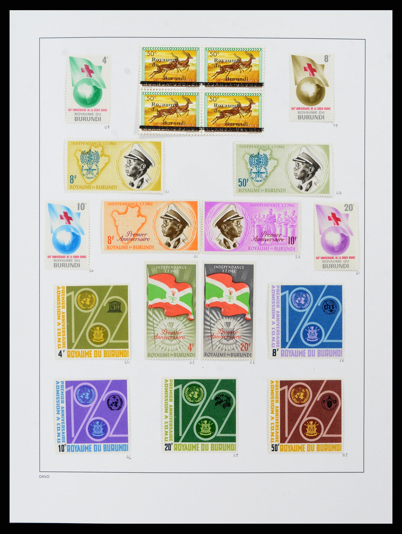 38159 0066 - Postzegelverzameling 38159 Belgisch Congo 1886-1964.