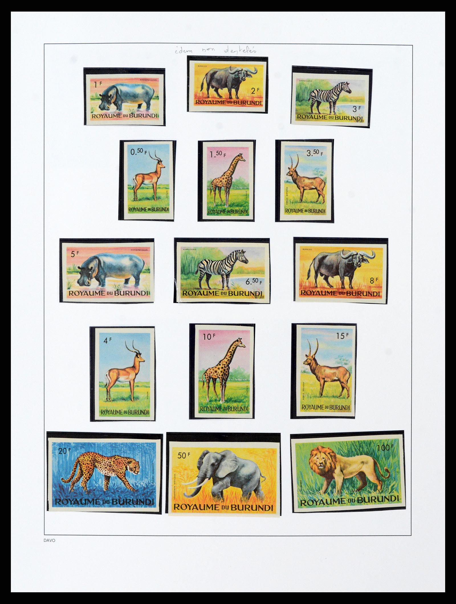 38159 0070 - Postzegelverzameling 38159 Belgisch Congo 1886-1964.