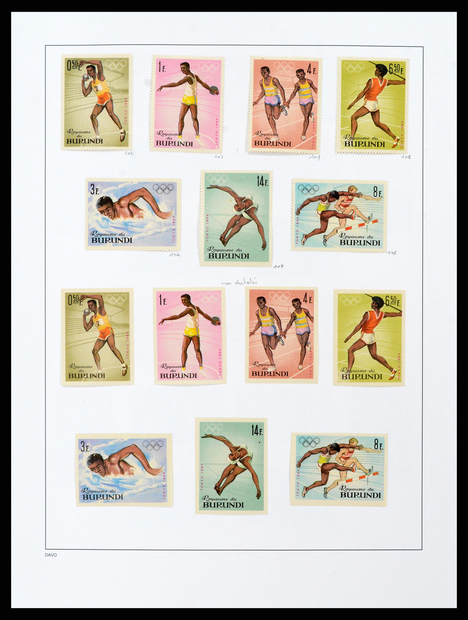 38159 0072 - Postzegelverzameling 38159 Belgisch Congo 1886-1964.