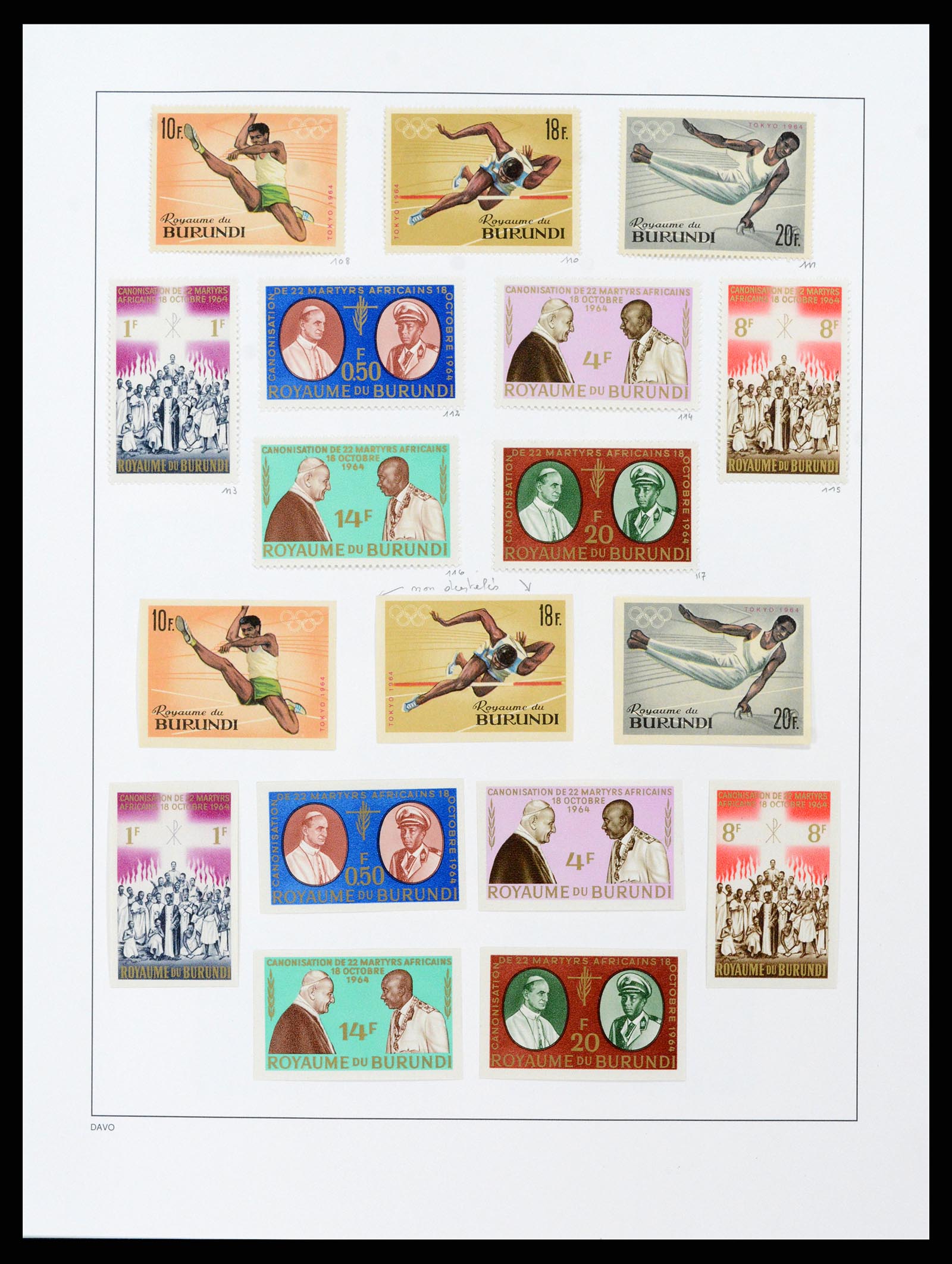 38159 0073 - Postzegelverzameling 38159 Belgisch Congo 1886-1964.