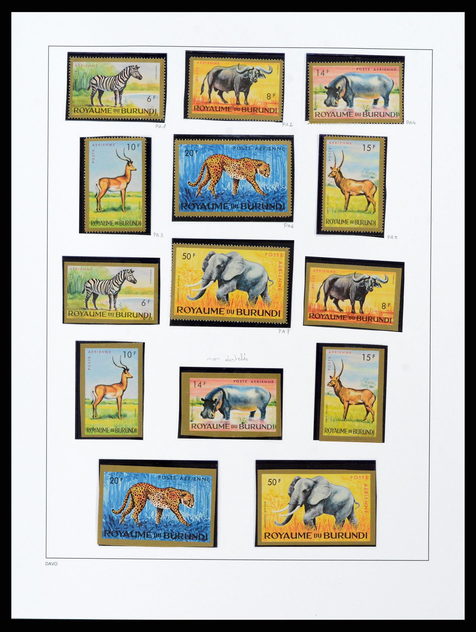 38159 0074 - Postzegelverzameling 38159 Belgisch Congo 1886-1964.