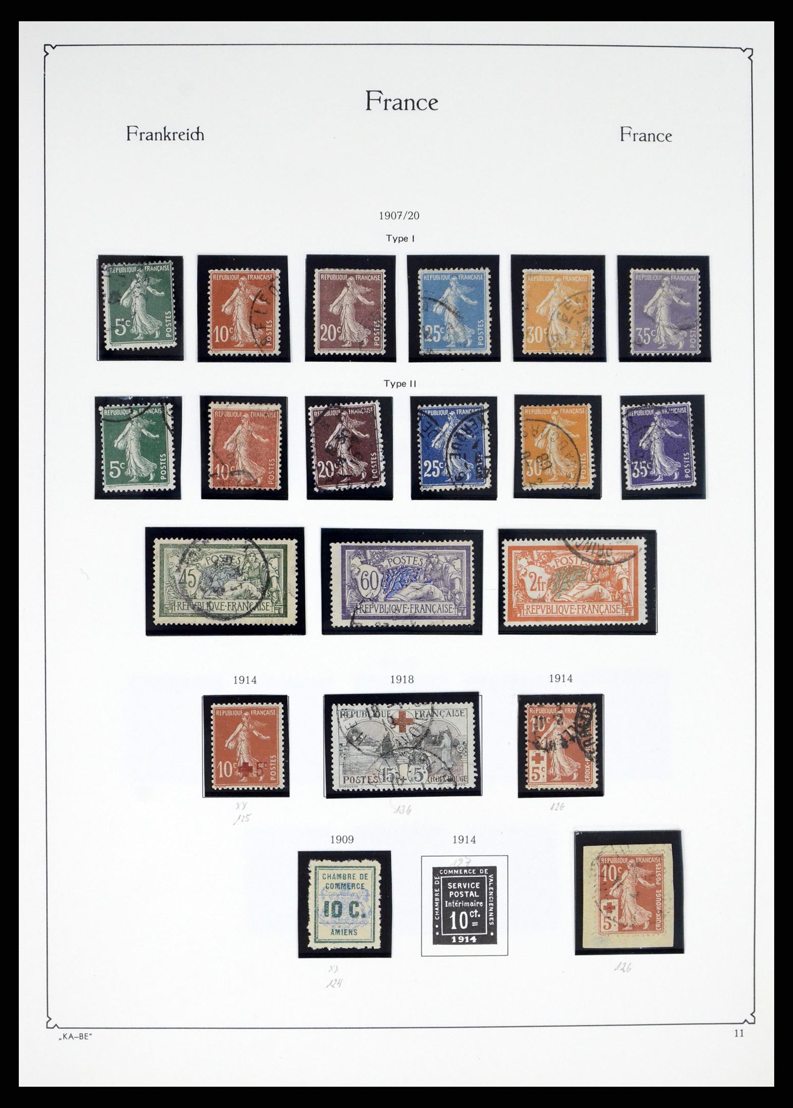 38160 0011 - Postzegelverzameling 38160 Frankrijk 1849-2006.