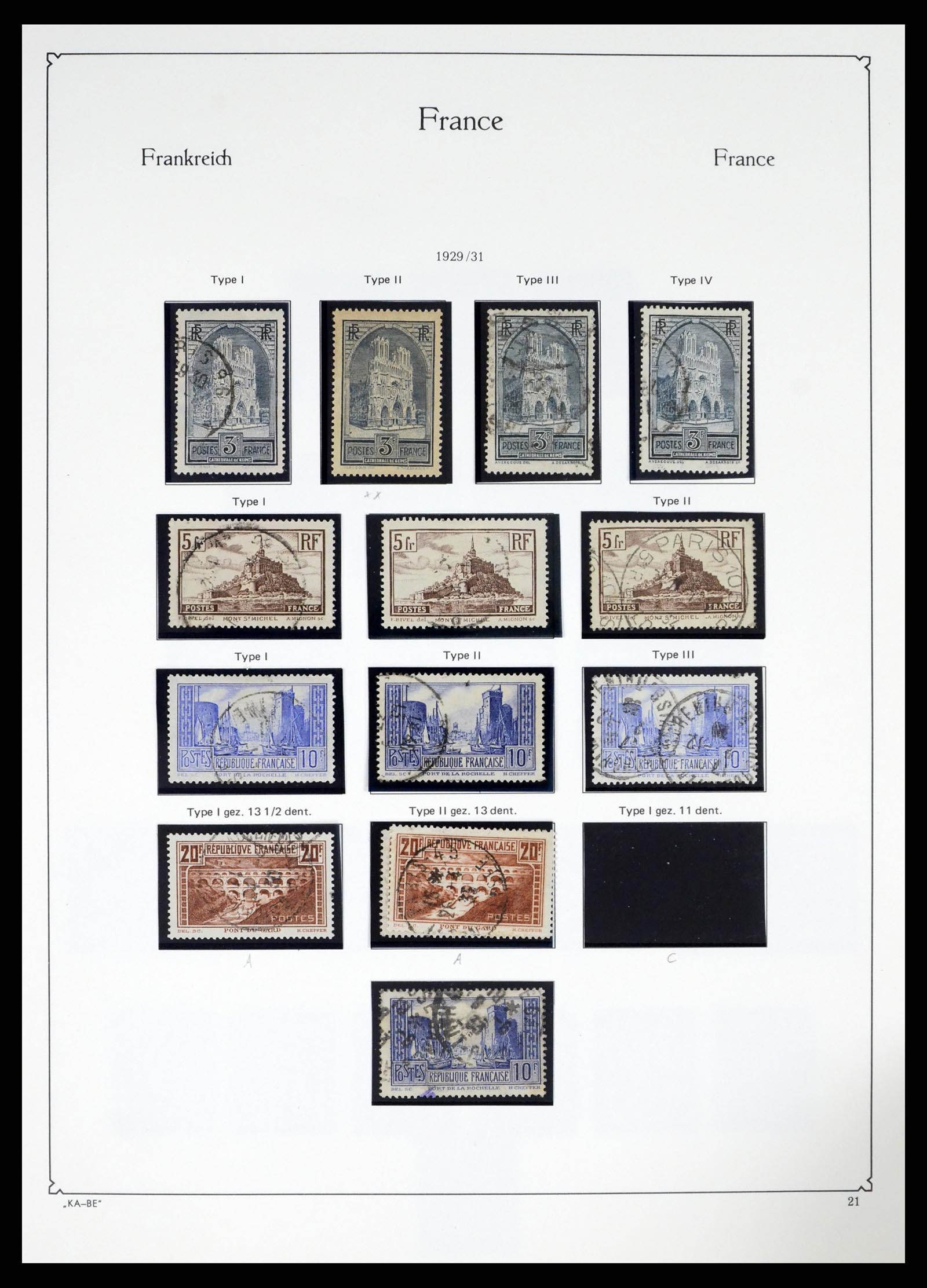 38160 0020 - Postzegelverzameling 38160 Frankrijk 1849-2006.