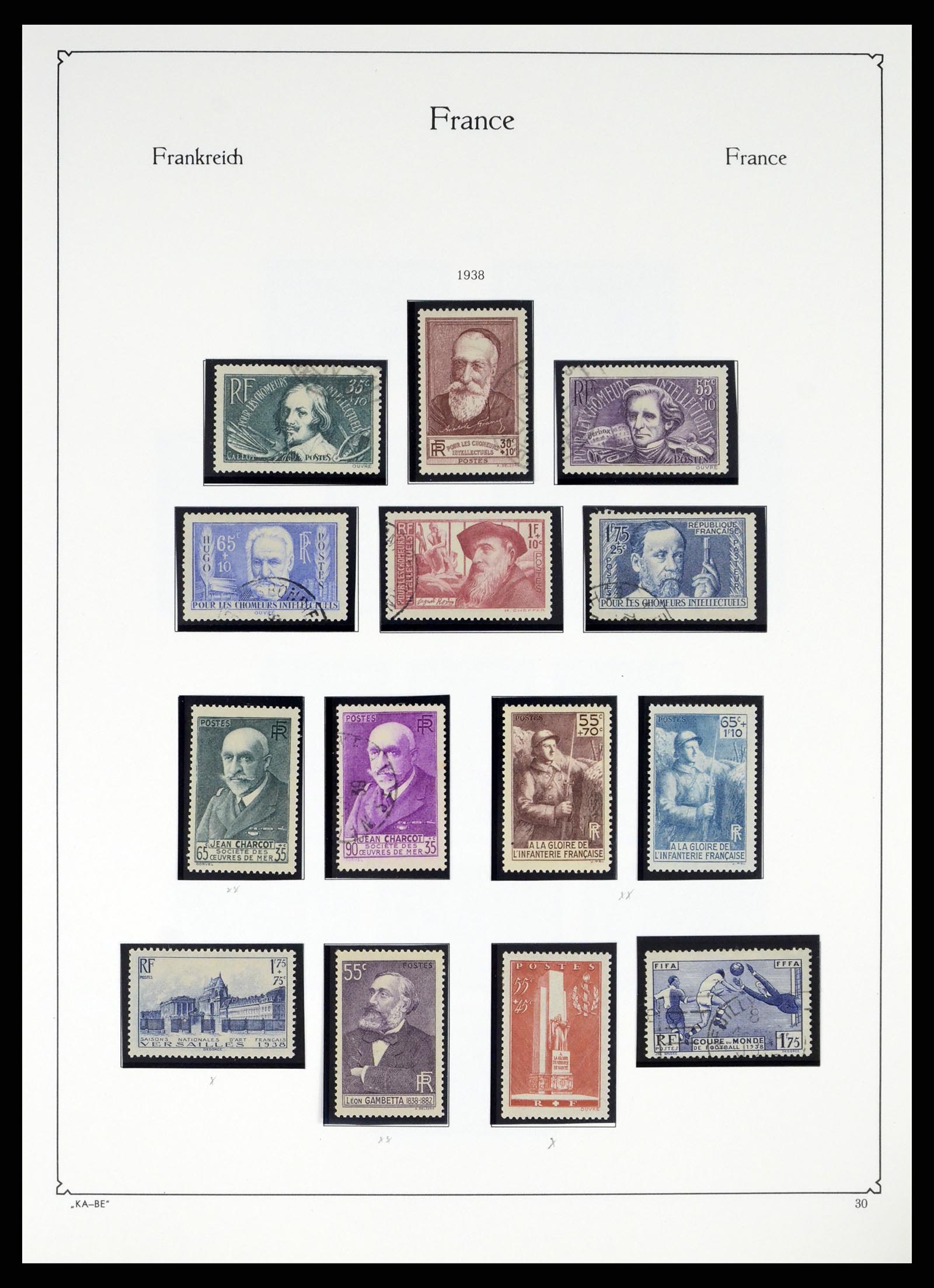 38160 0029 - Postzegelverzameling 38160 Frankrijk 1849-2006.