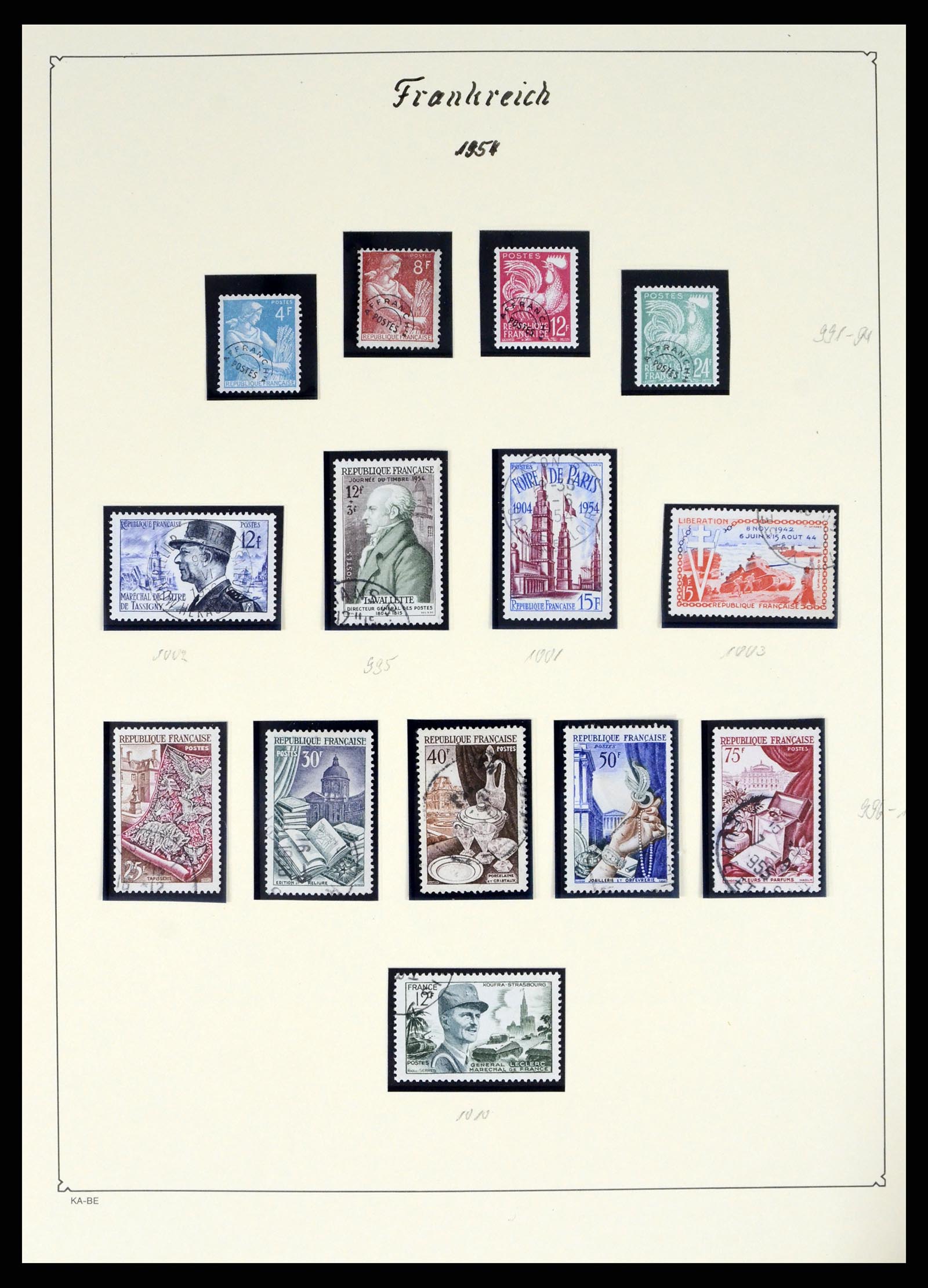 38160 0079 - Stamp collection 38160 France 1849-2006.