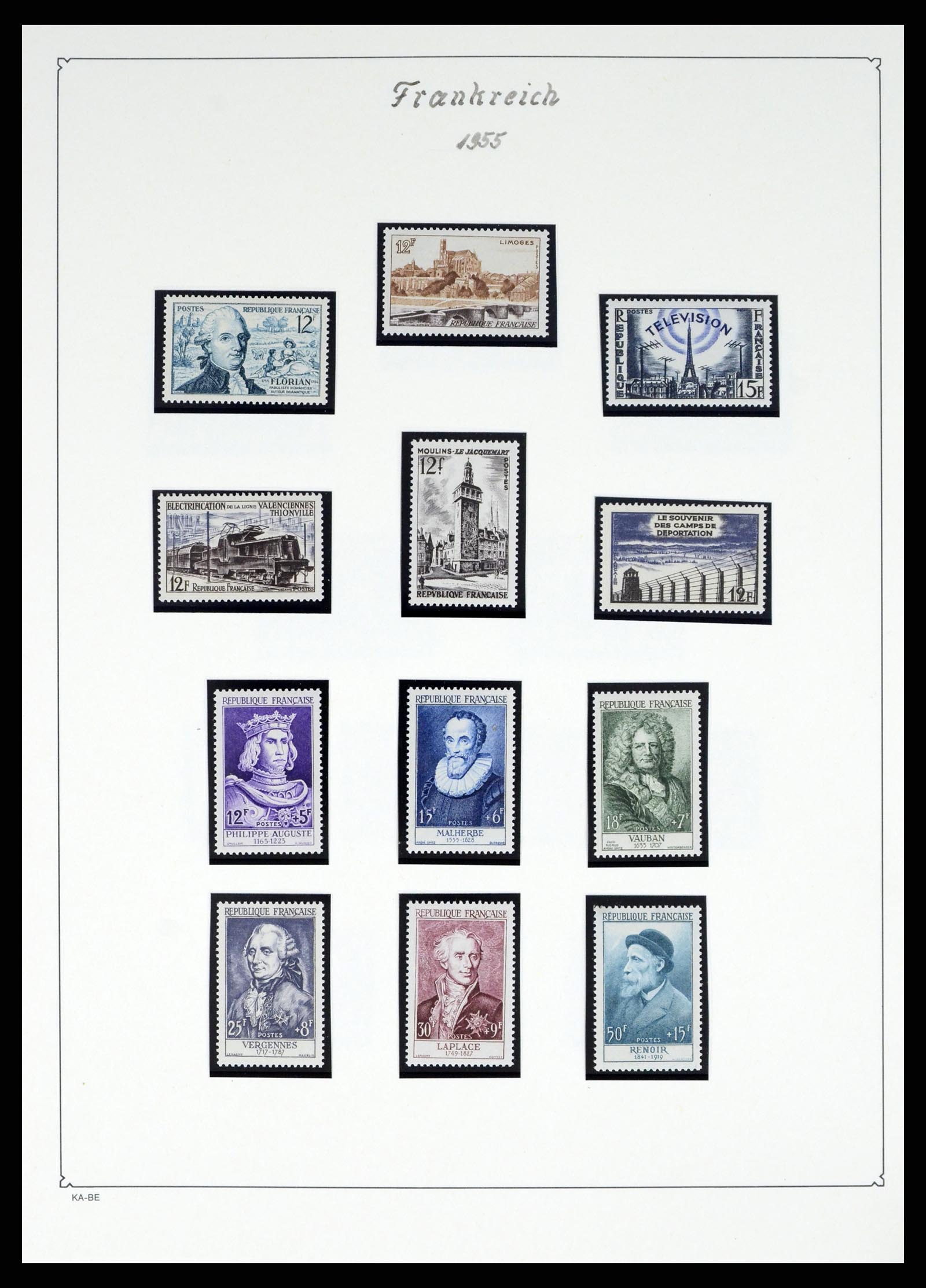 38160 0083 - Stamp collection 38160 France 1849-2006.