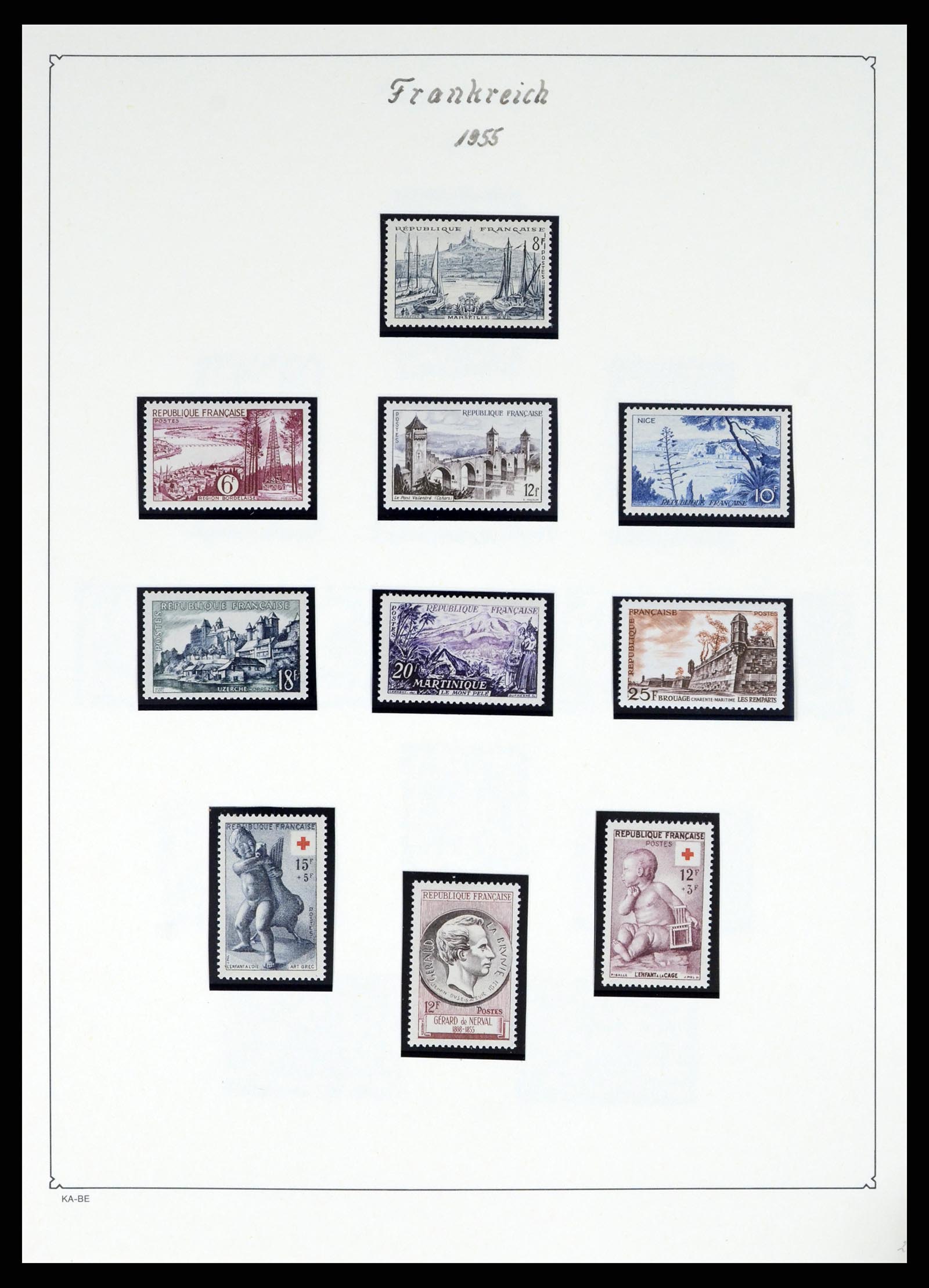 38160 0085 - Stamp collection 38160 France 1849-2006.