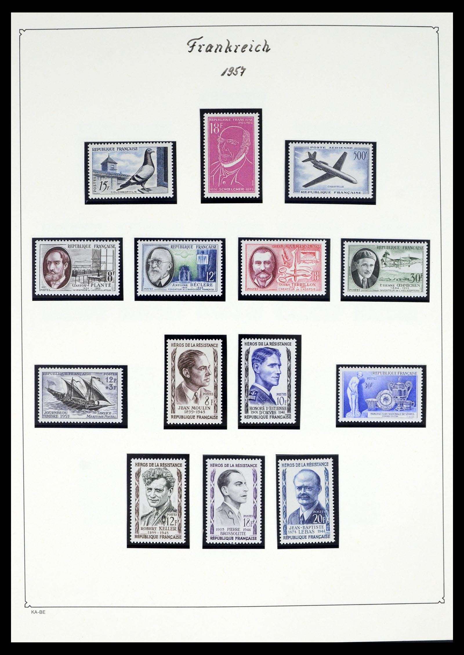 38160 0090 - Stamp collection 38160 France 1849-2006.