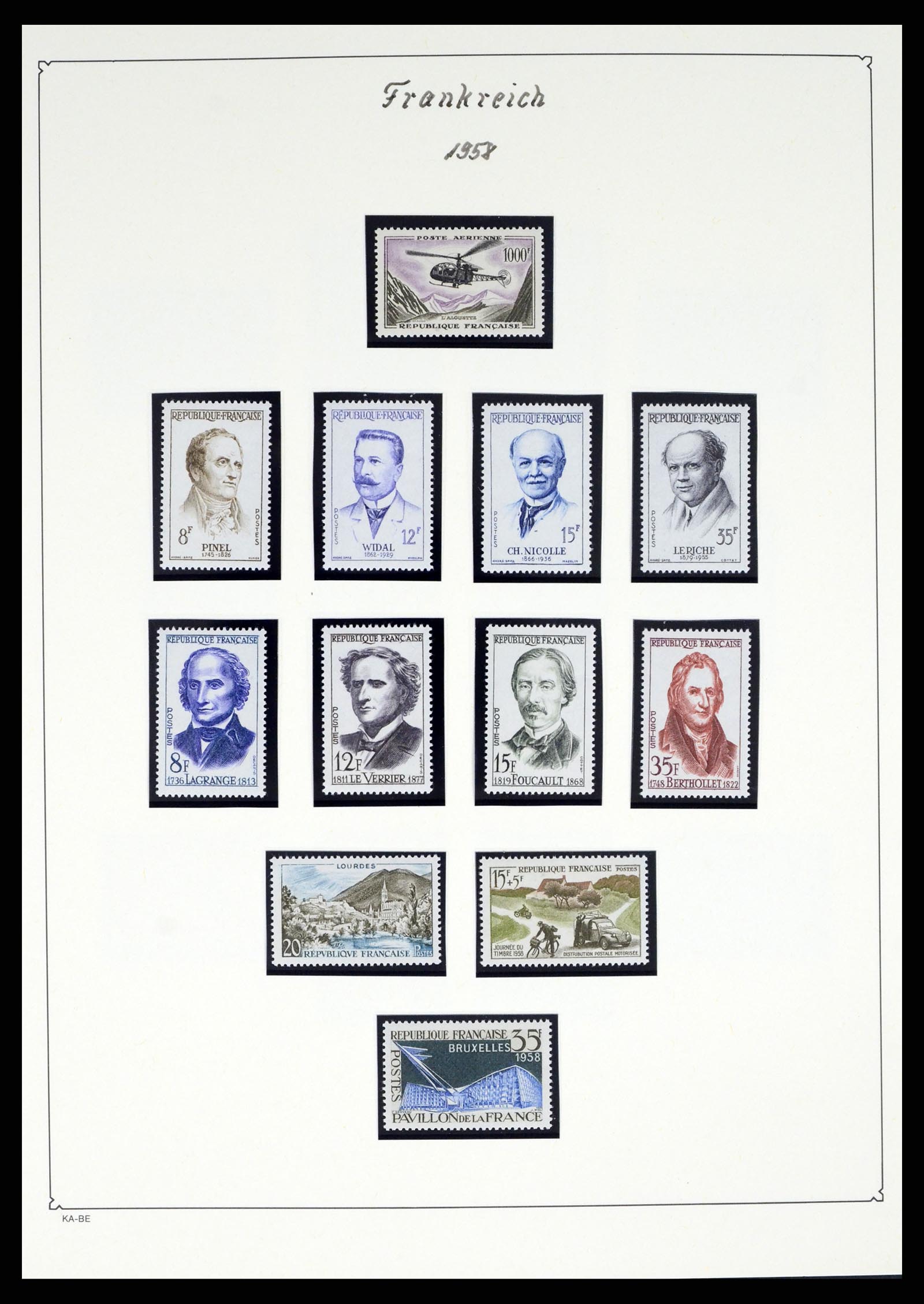 38160 0094 - Stamp collection 38160 France 1849-2006.