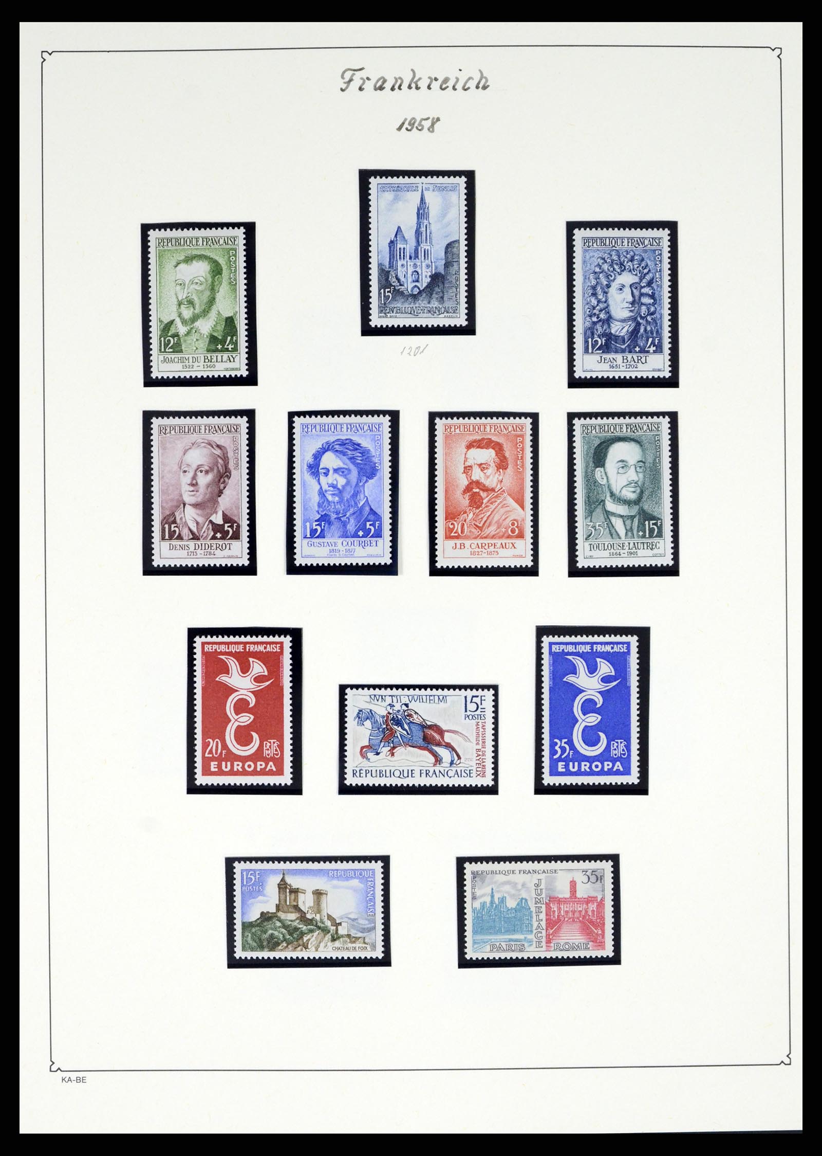 38160 0096 - Stamp collection 38160 France 1849-2006.
