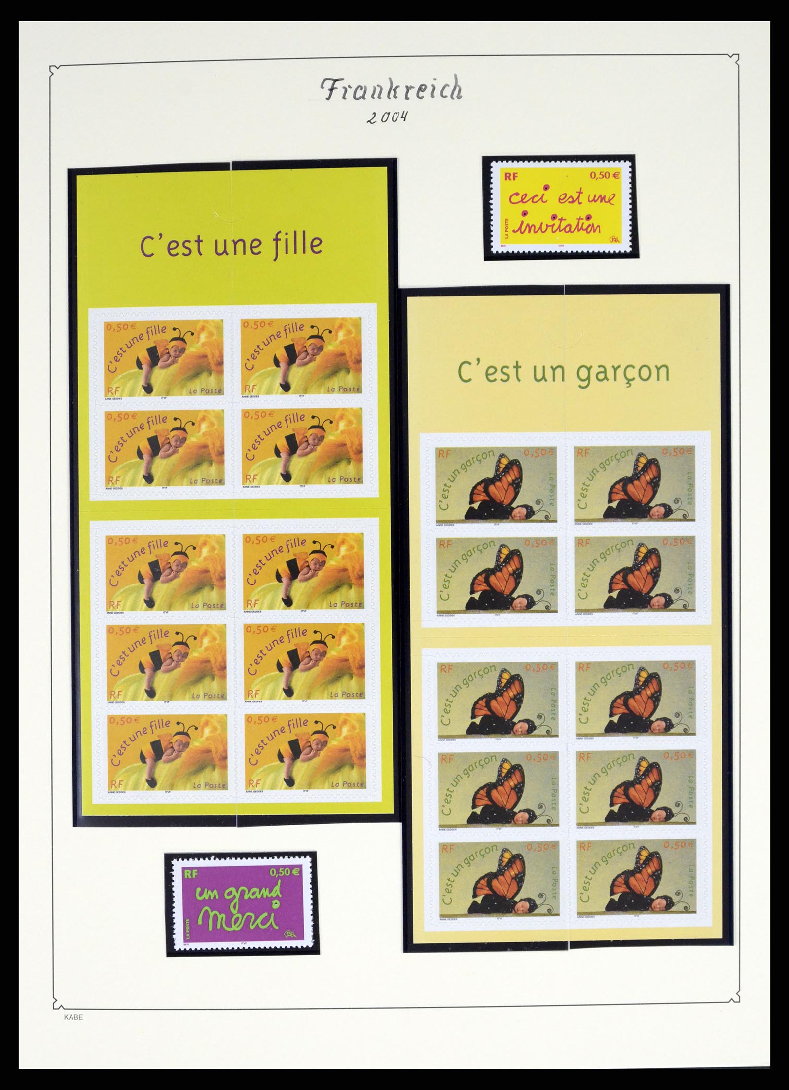 38160 0375 - Stamp collection 38160 France 1849-2006.