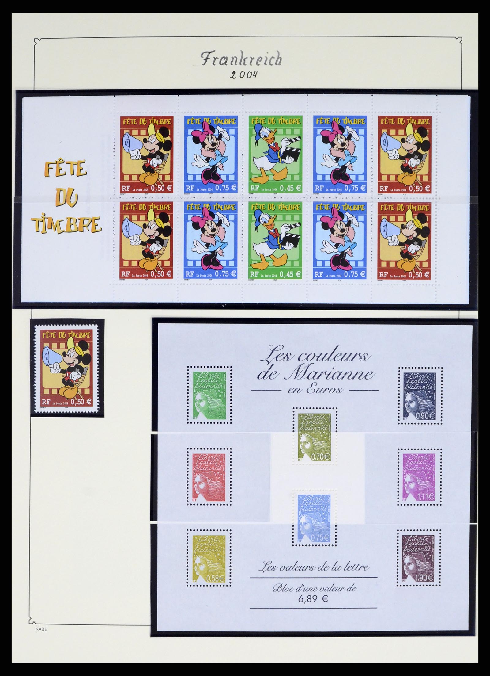 38160 0377 - Stamp collection 38160 France 1849-2006.