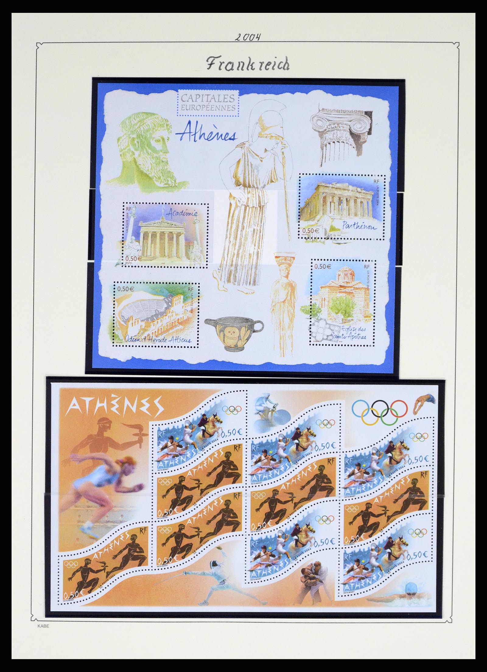 38160 0384 - Stamp collection 38160 France 1849-2006.
