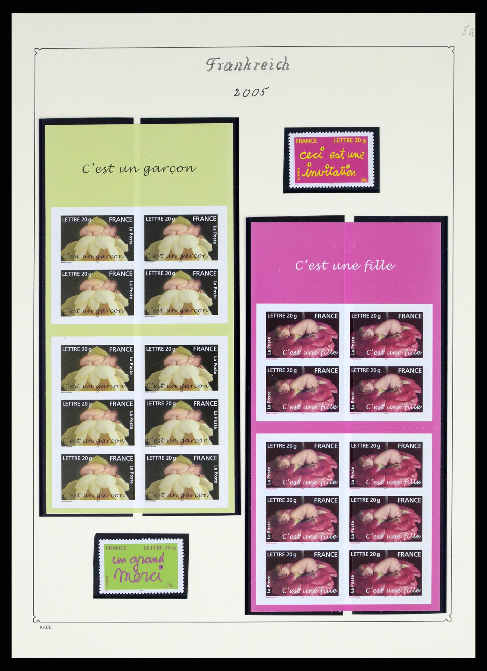38160 0394 - Stamp collection 38160 France 1849-2006.