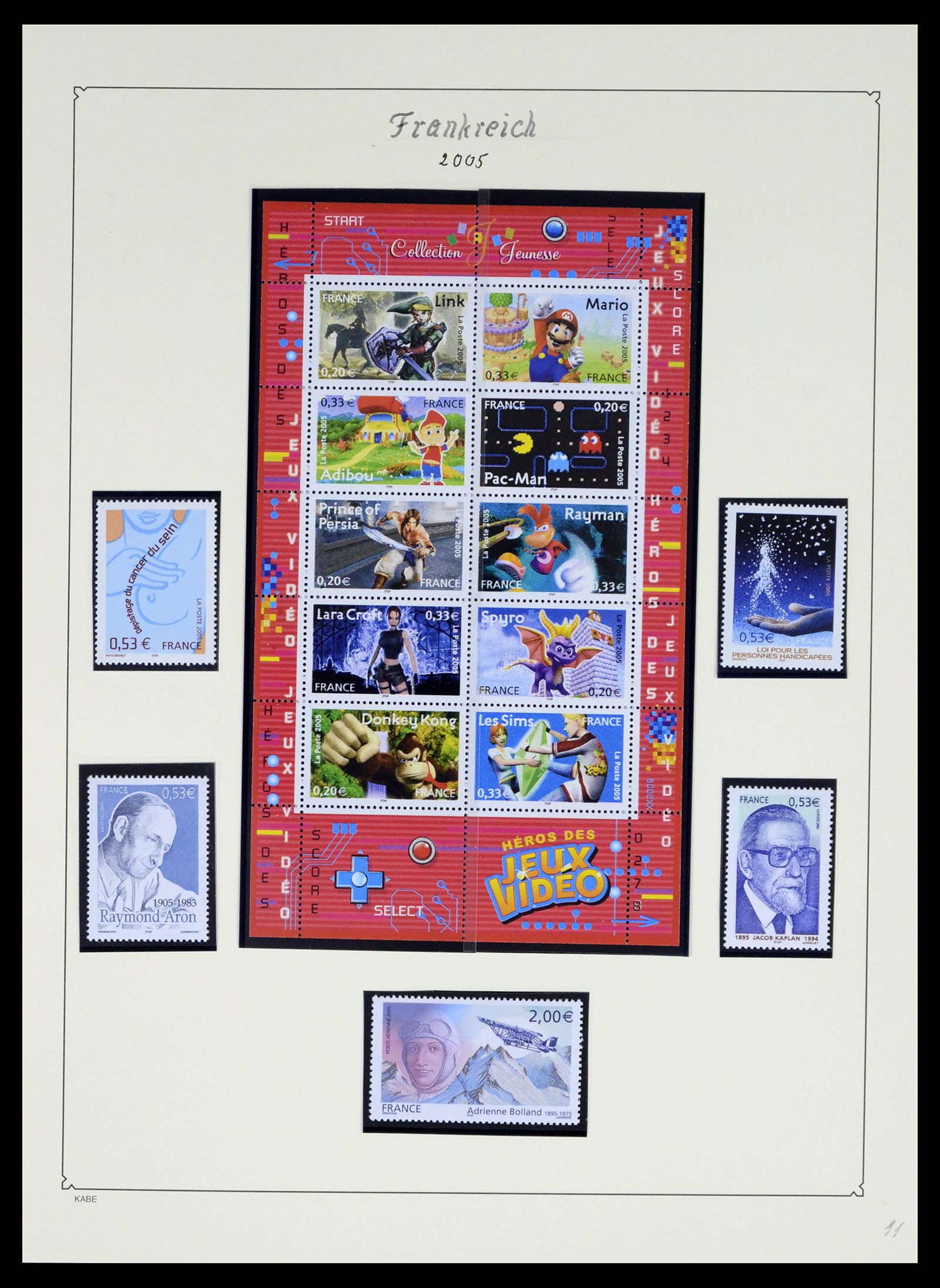 38160 0401 - Postzegelverzameling 38160 Frankrijk 1849-2006.