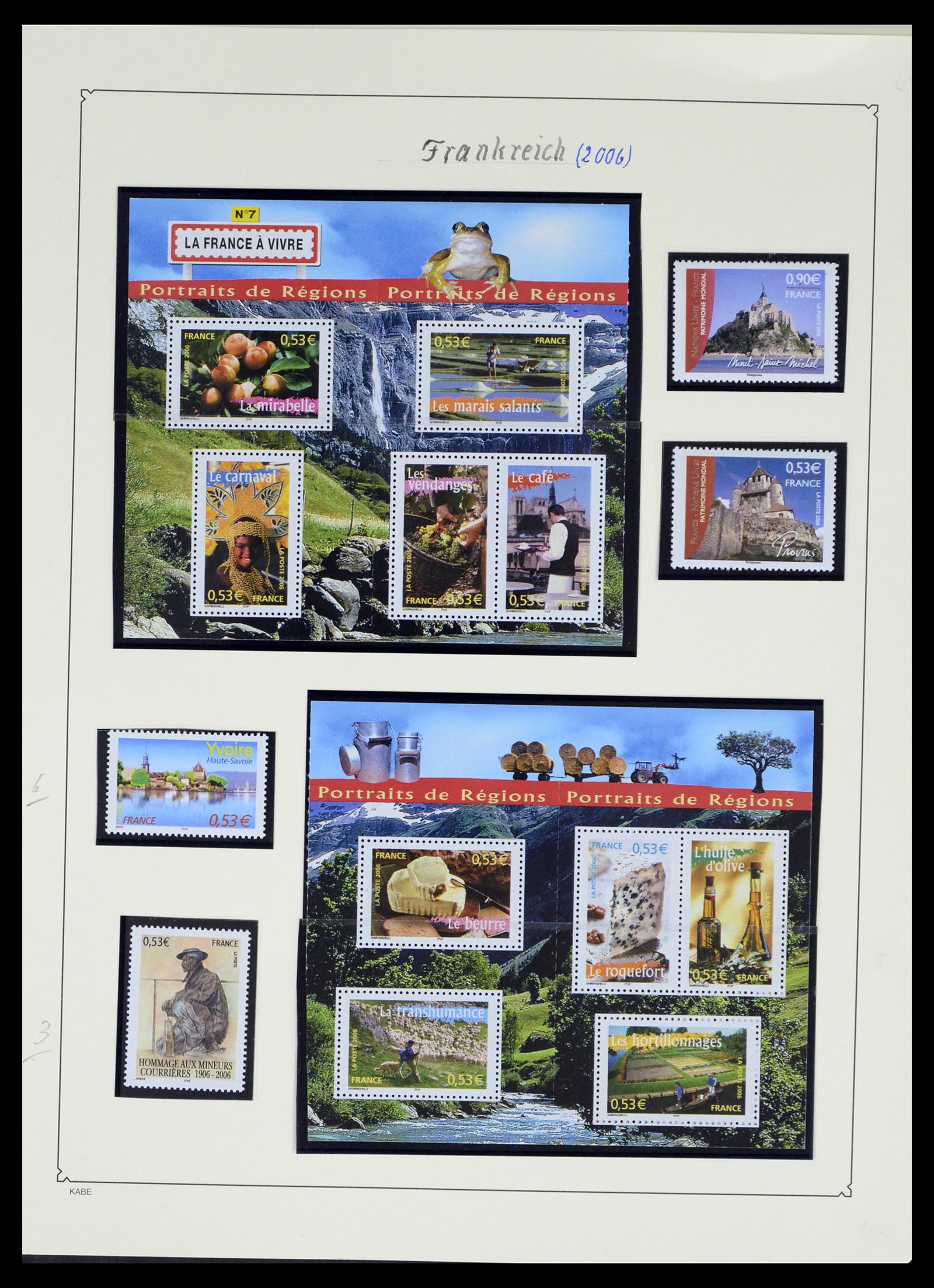 38160 0405 - Stamp collection 38160 France 1849-2006.