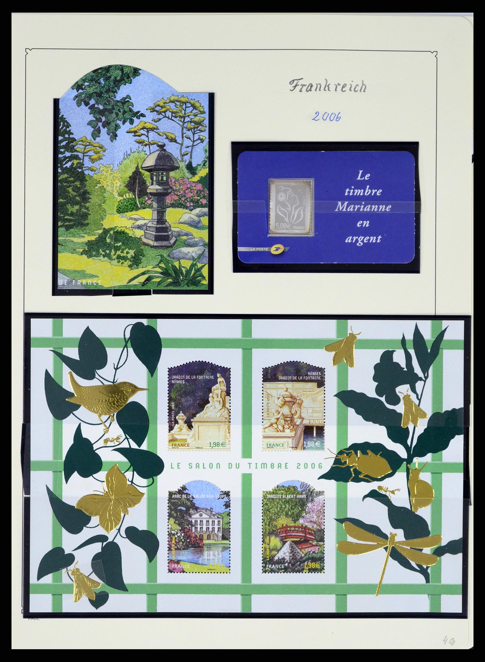 38160 0408 - Postzegelverzameling 38160 Frankrijk 1849-2006.