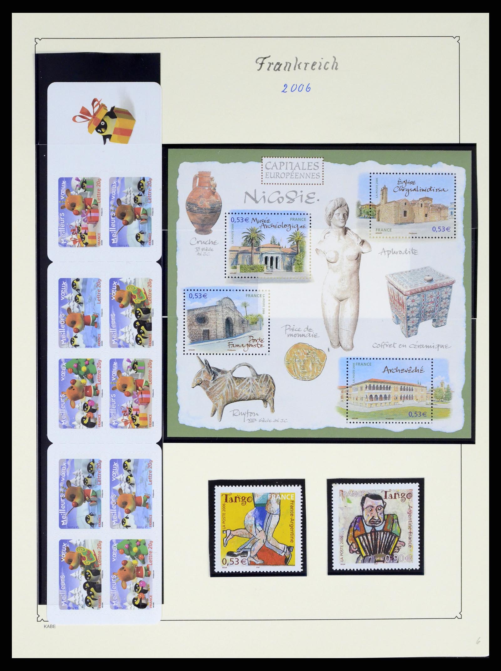 38160 0410 - Stamp collection 38160 France 1849-2006.
