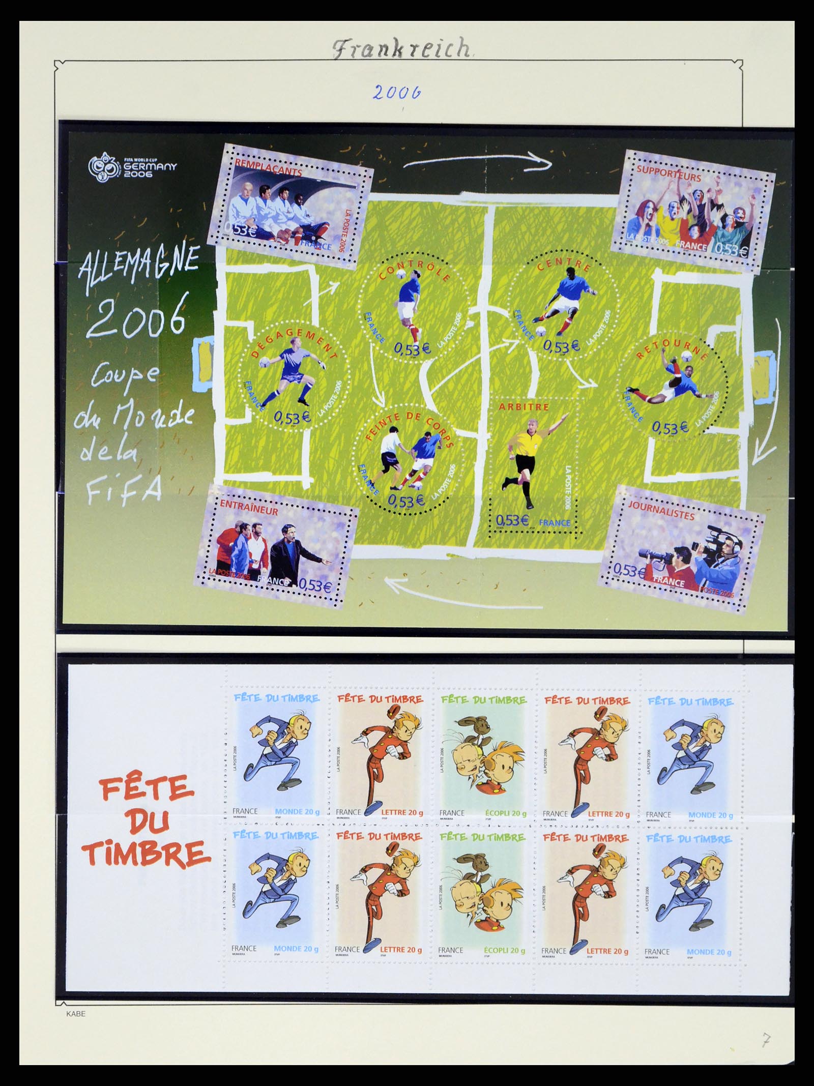 38160 0411 - Postzegelverzameling 38160 Frankrijk 1849-2006.