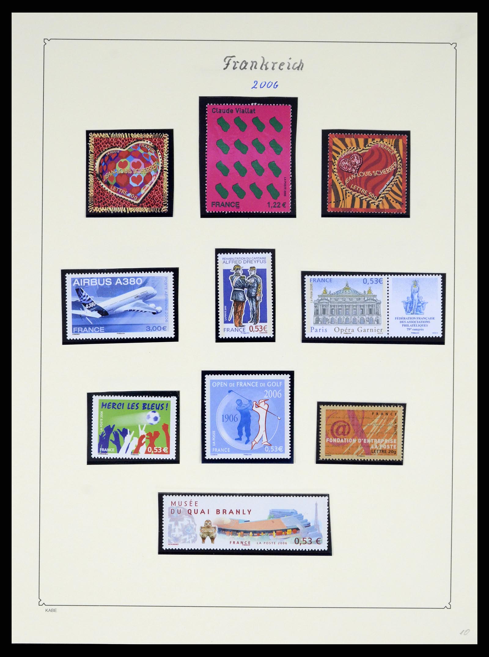 38160 0414 - Stamp collection 38160 France 1849-2006.