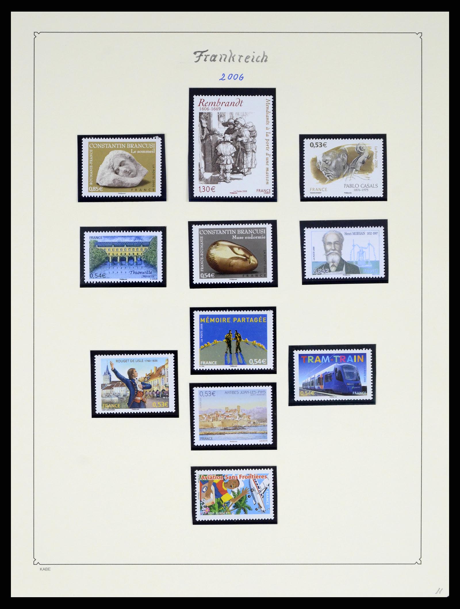 38160 0415 - Postzegelverzameling 38160 Frankrijk 1849-2006.