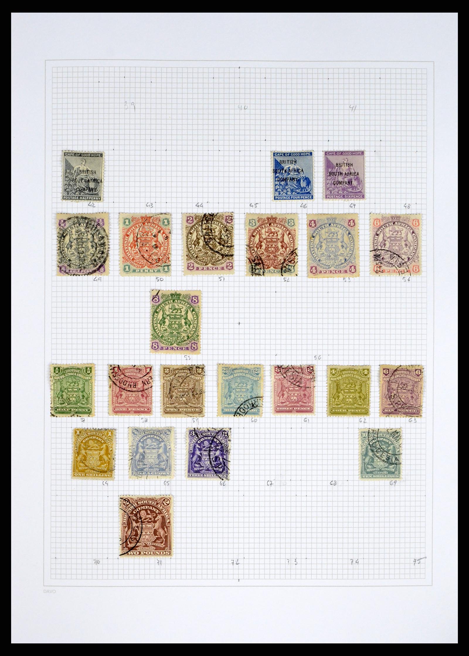 38161 0002 - Stamp collection 38161 South Africa 1892-2015.