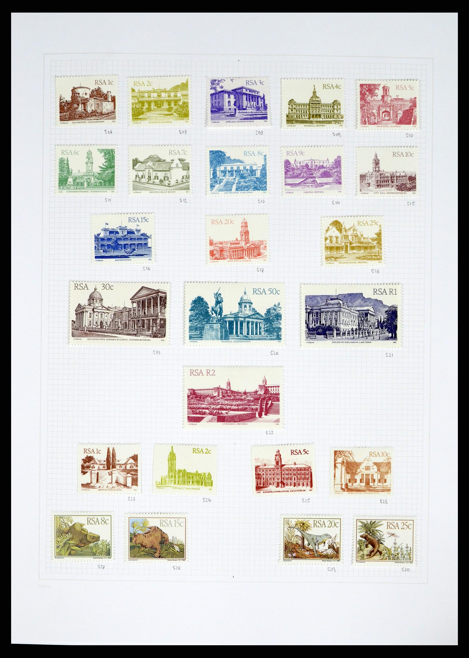 38161 0025 - Stamp collection 38161 South Africa 1892-2015.