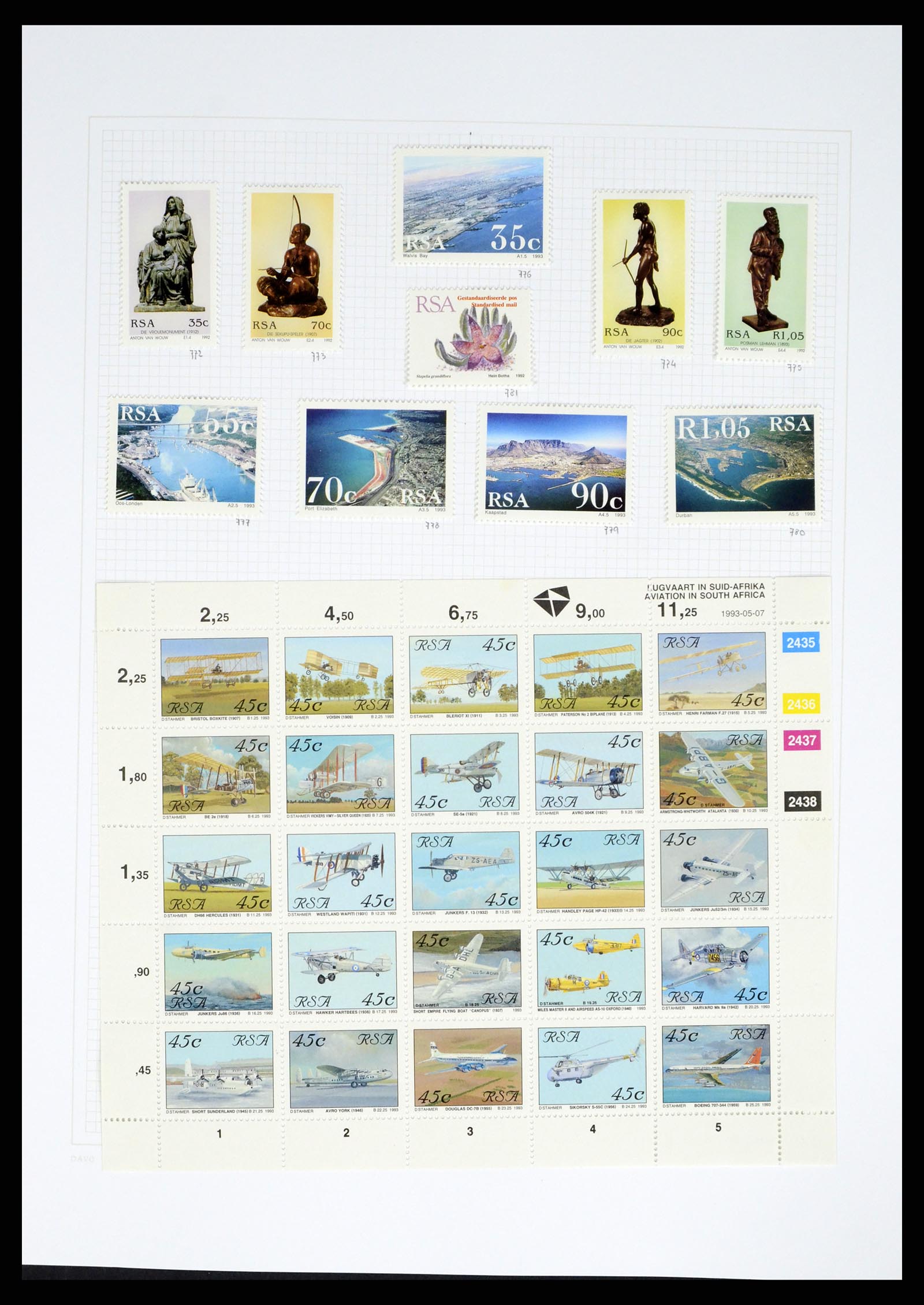 38161 0037 - Stamp collection 38161 South Africa 1892-2015.