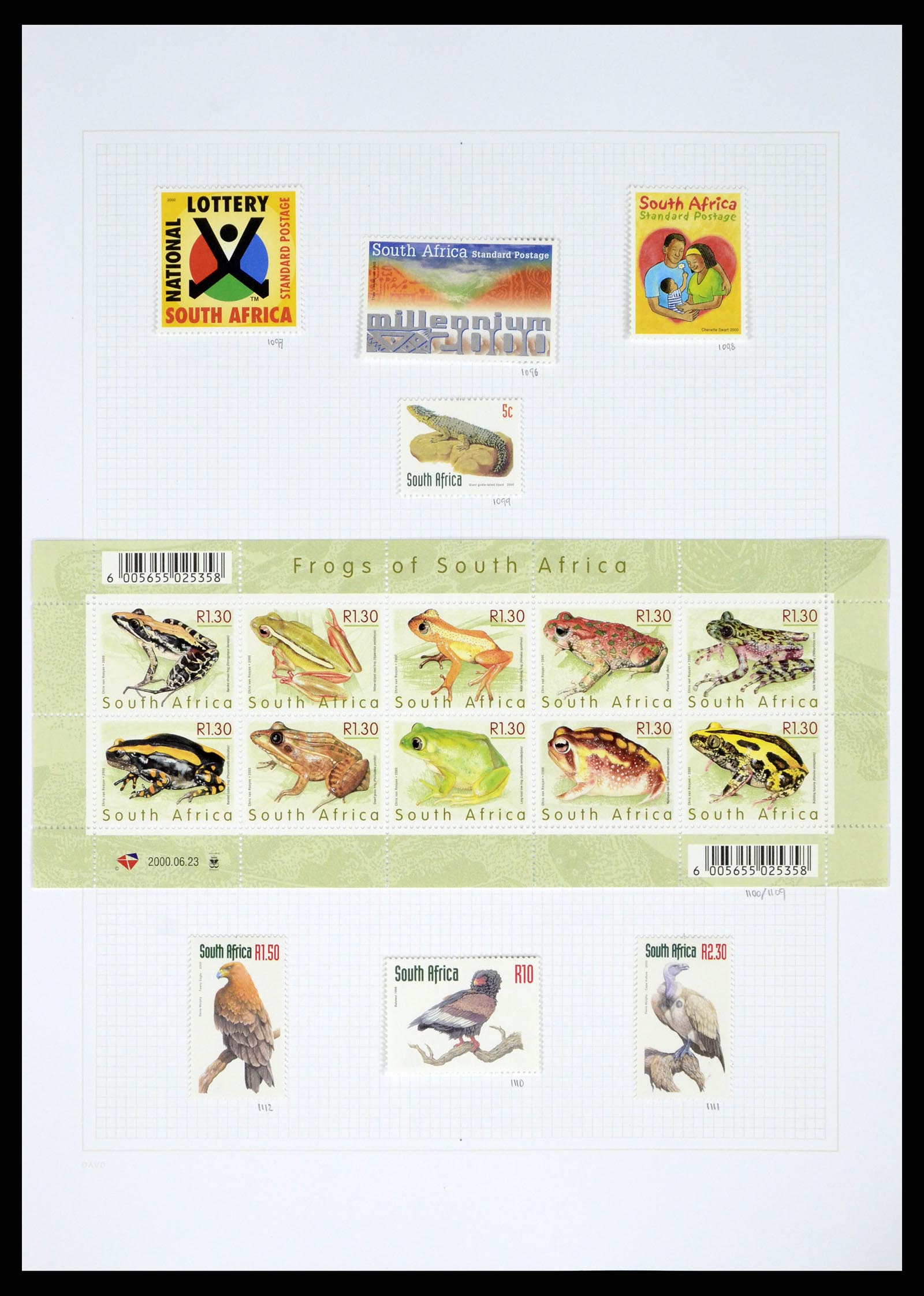 38161 0053 - Postzegelverzameling 38161 Zuid Afrika 1892-2015.