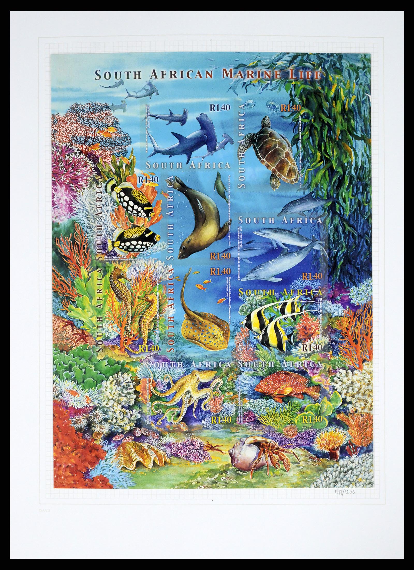 38161 0060 - Postzegelverzameling 38161 Zuid Afrika 1892-2015.