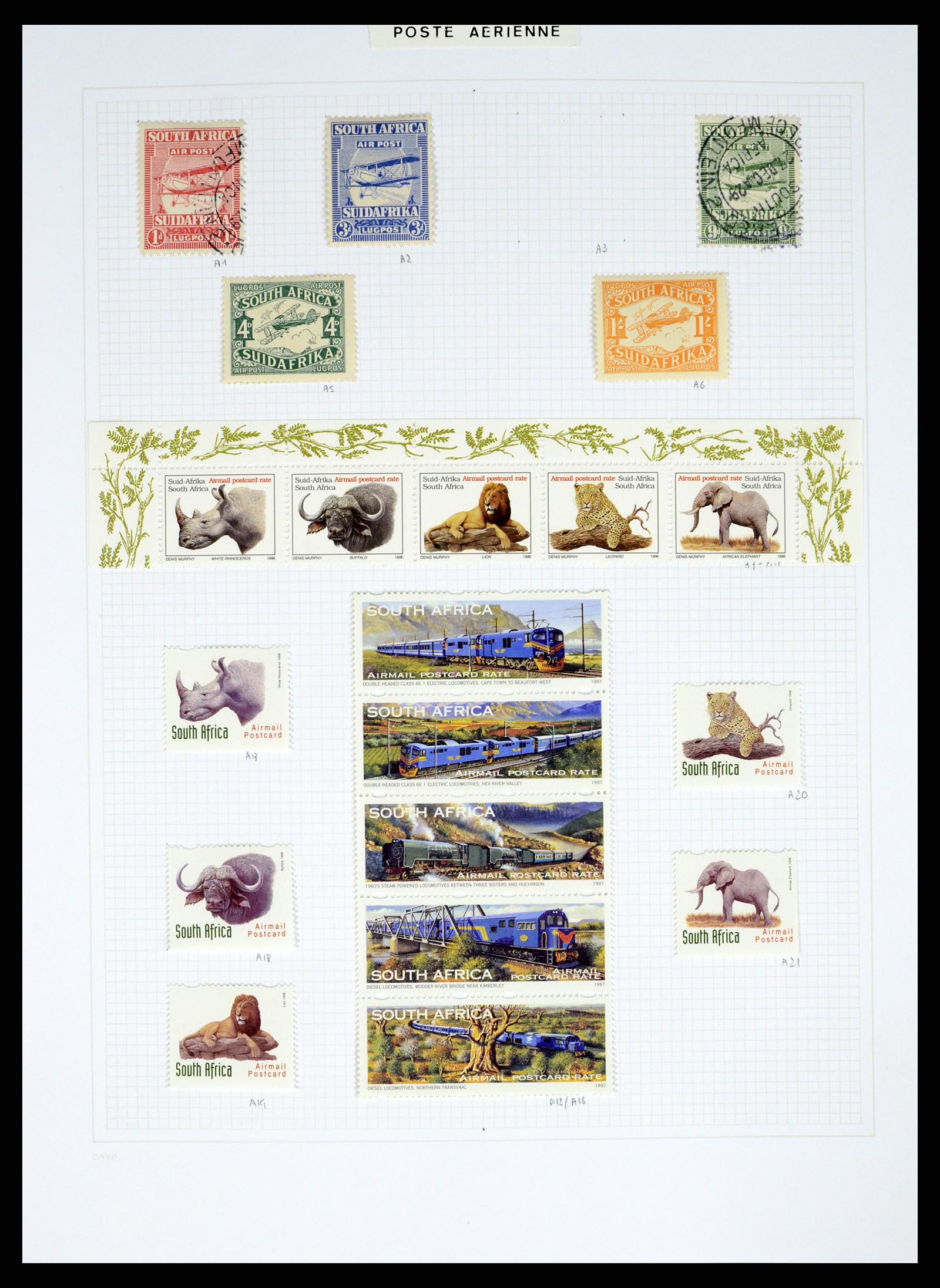38161 0067 - Stamp collection 38161 South Africa 1892-2015.