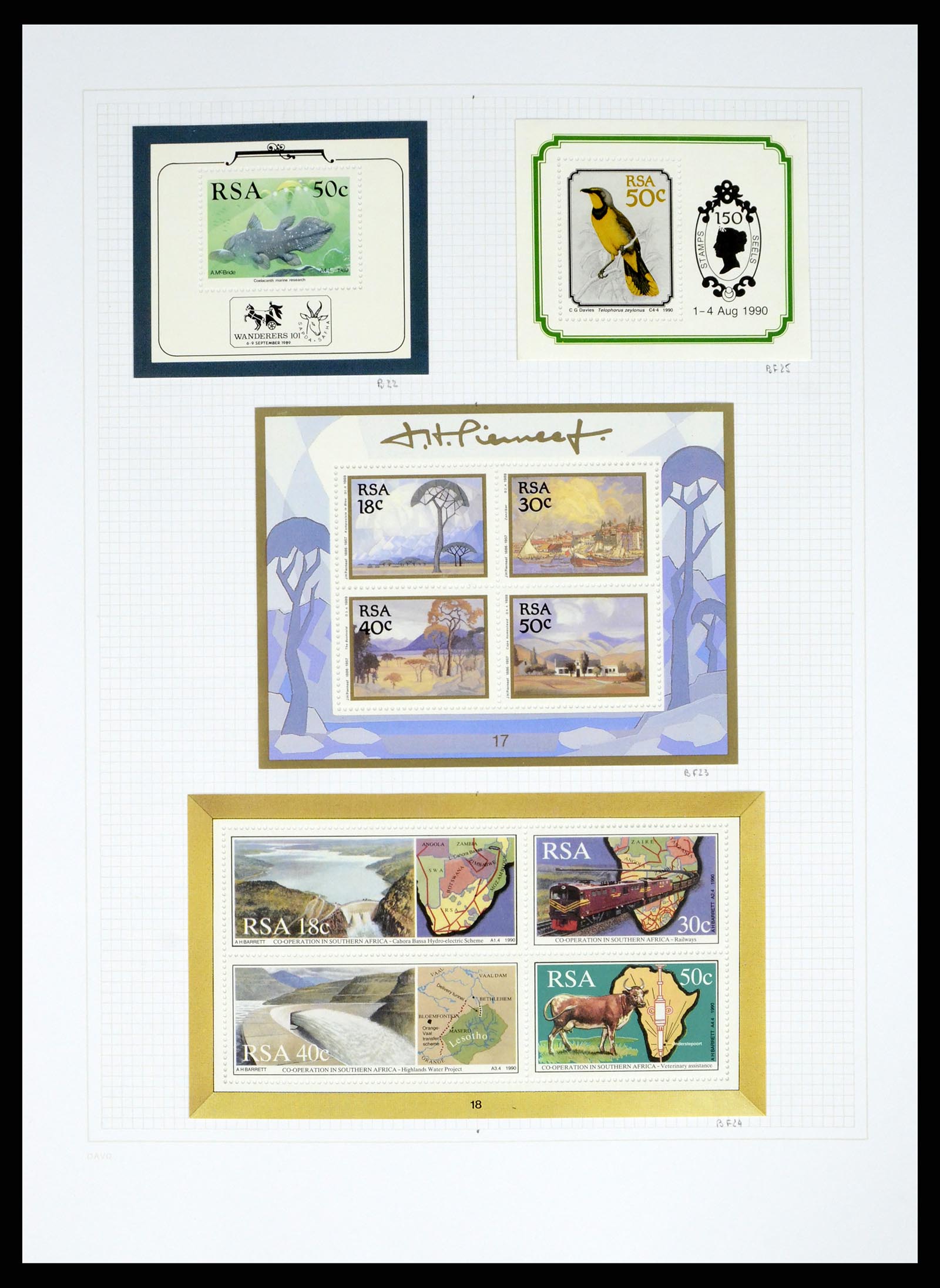 38161 0074 - Stamp collection 38161 South Africa 1892-2015.