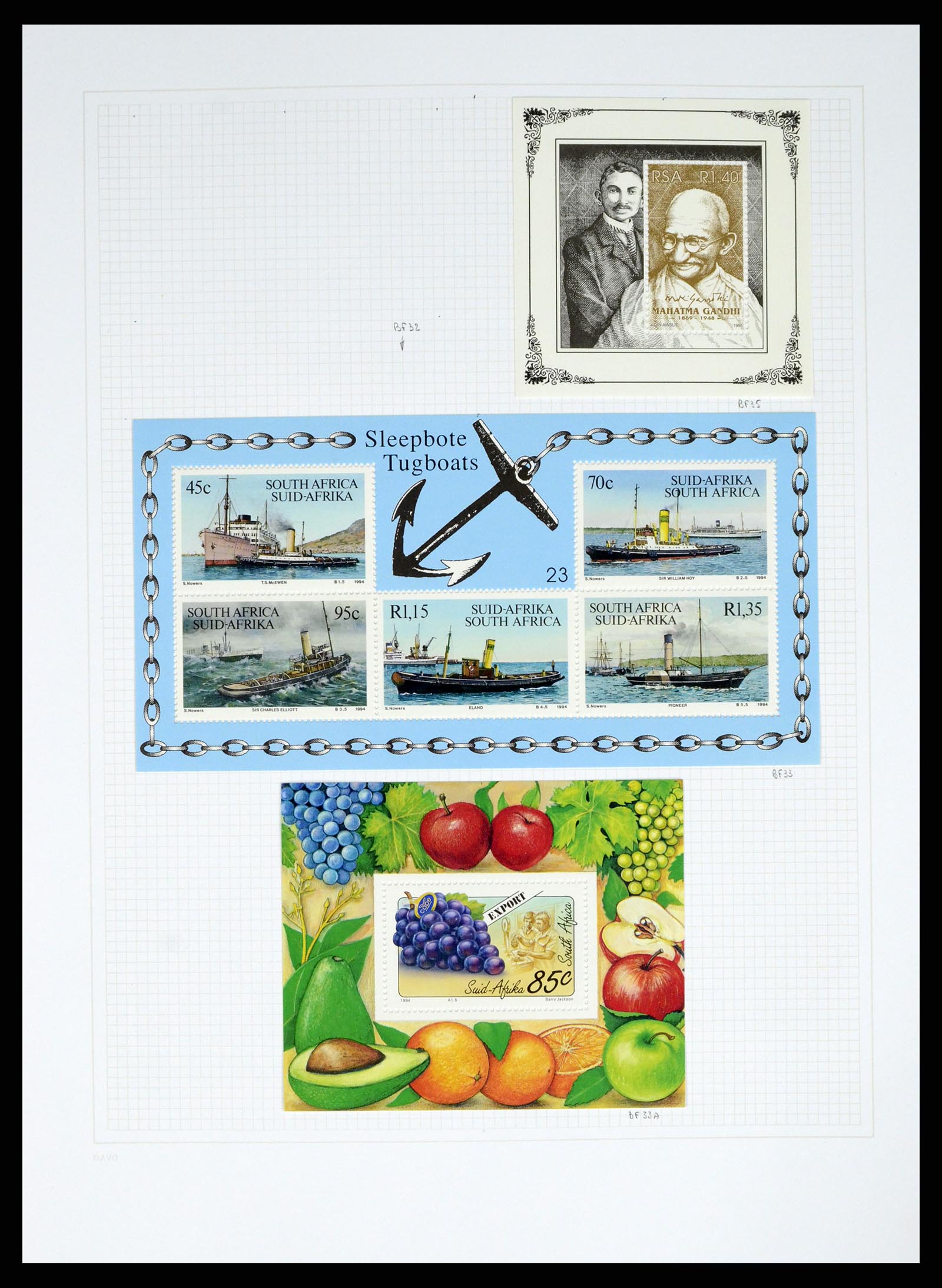 38161 0077 - Stamp collection 38161 South Africa 1892-2015.