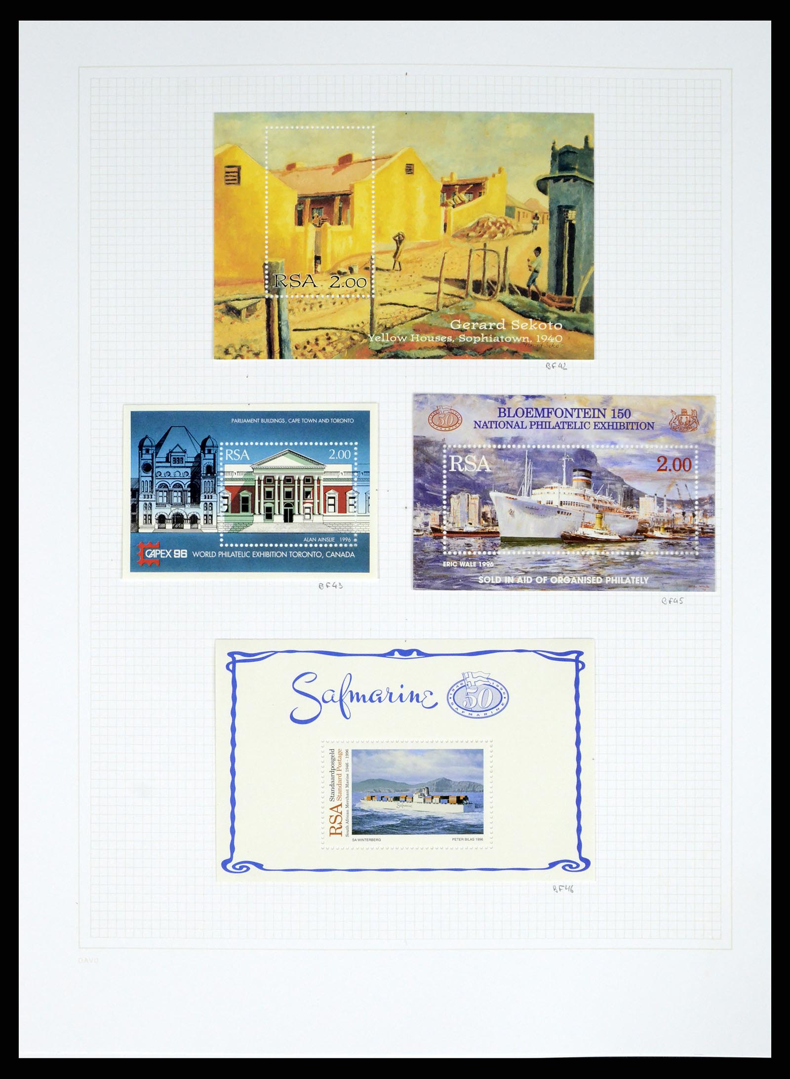 38161 0080 - Stamp collection 38161 South Africa 1892-2015.